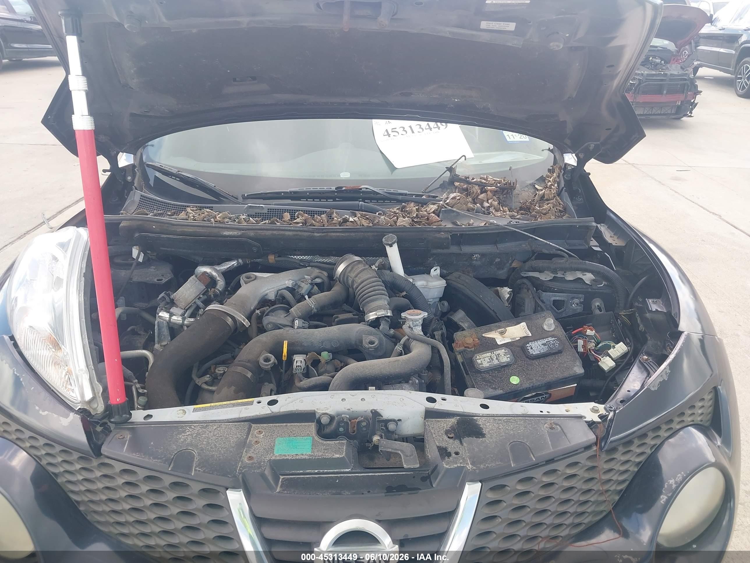 2011 Nissan Juke S Black vin: JN8AF5MR6BT022003