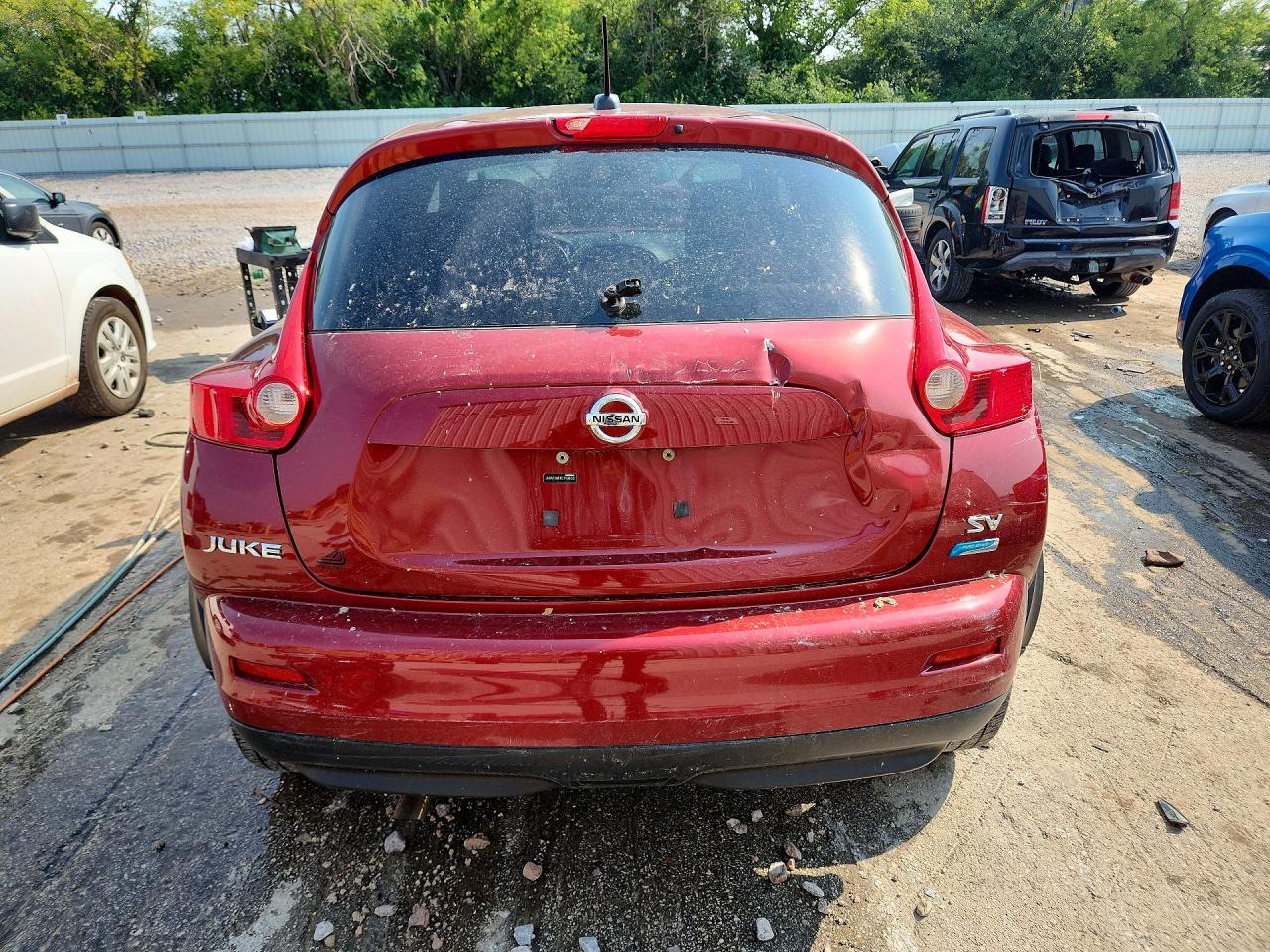 2012 Nissan Juke S Red vin: JN8AF5MR6CT108753