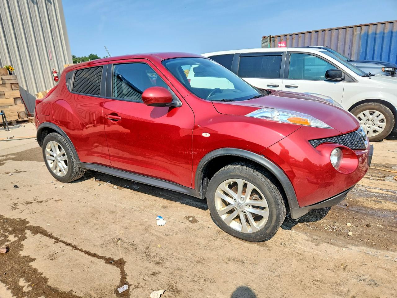 2012 Nissan Juke S Red vin: JN8AF5MR6CT108753