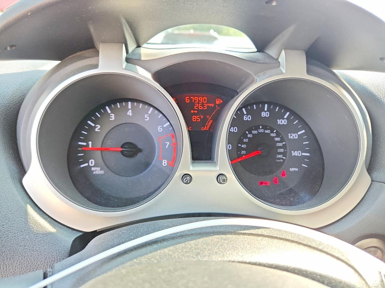 2012 Nissan Juke S Red vin: JN8AF5MR6CT108753