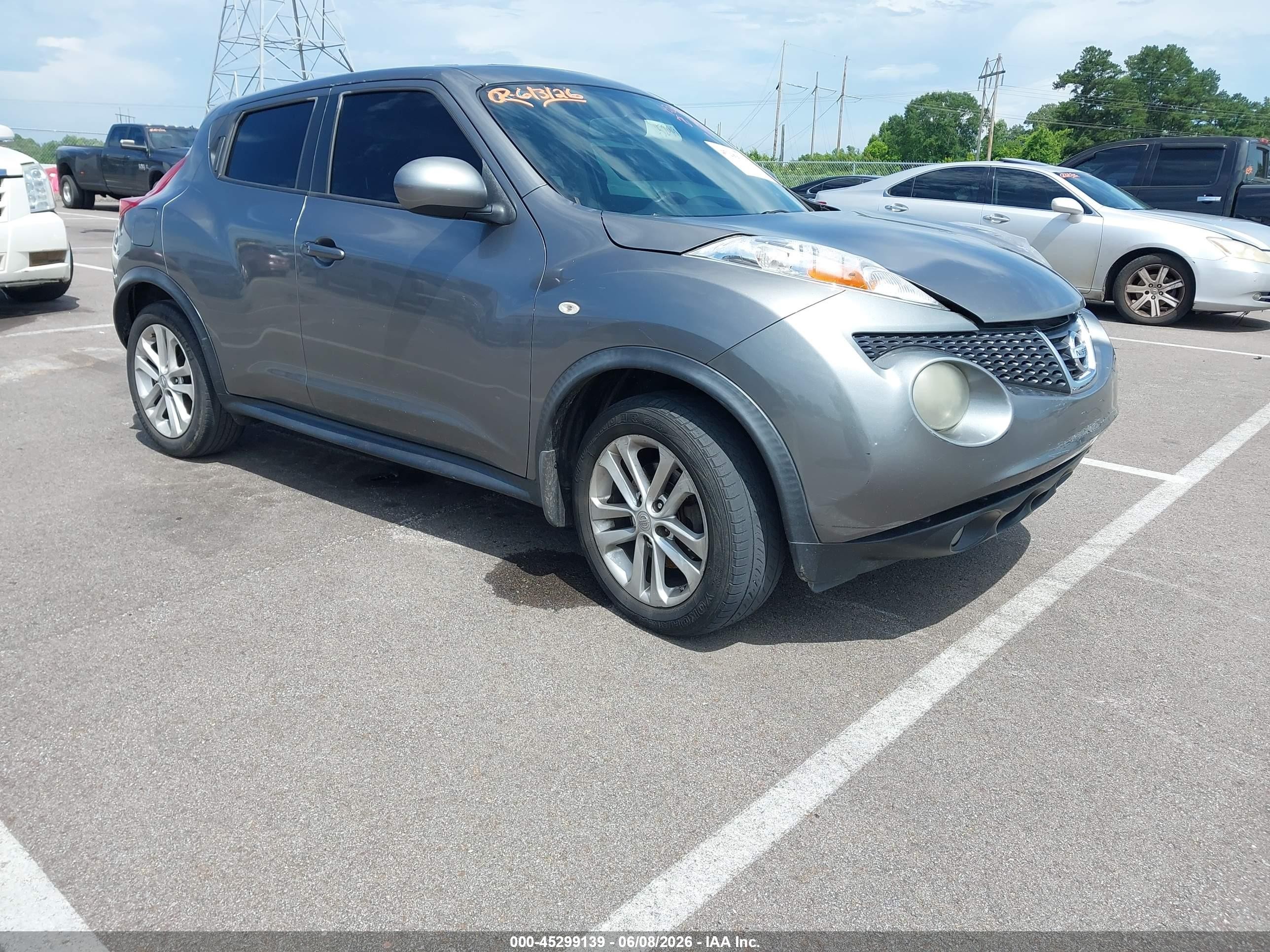 2012 Nissan Juke Sl Серебряный vin: JN8AF5MR6CT117940