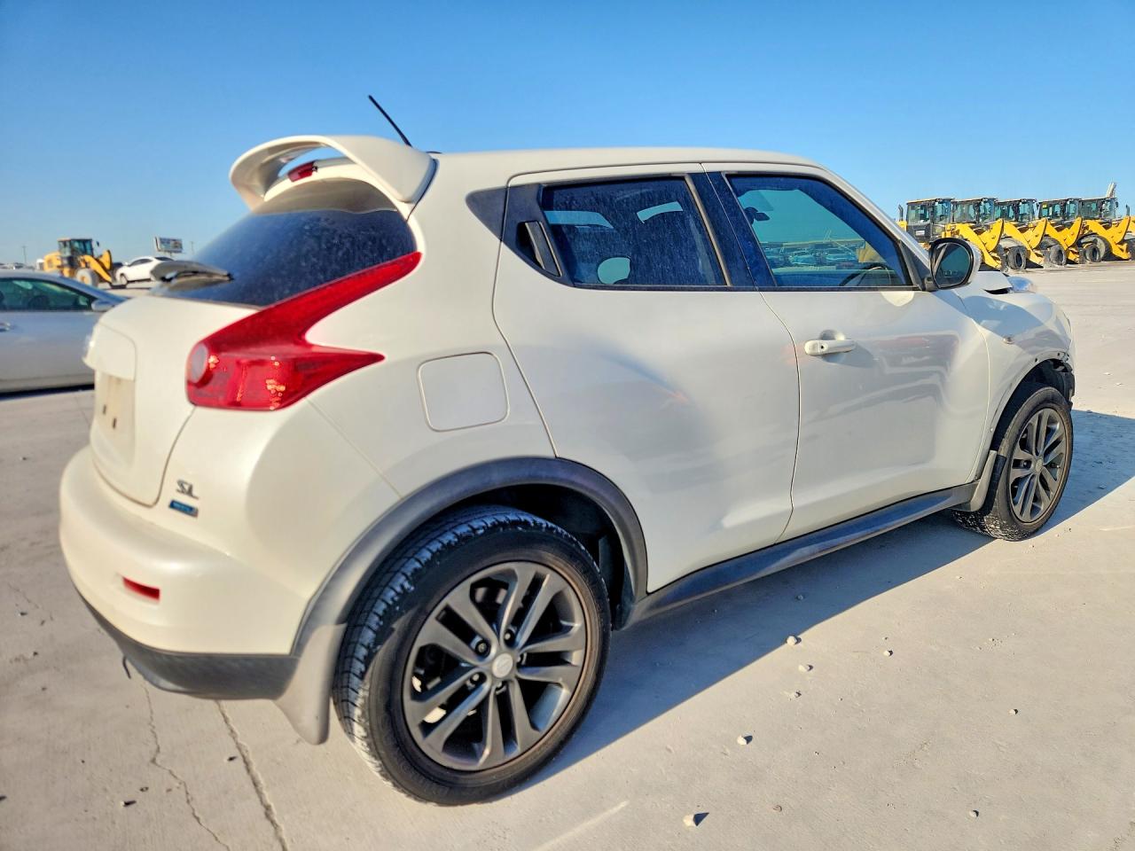 2013 Nissan Juke S White vin: JN8AF5MR6DT216629