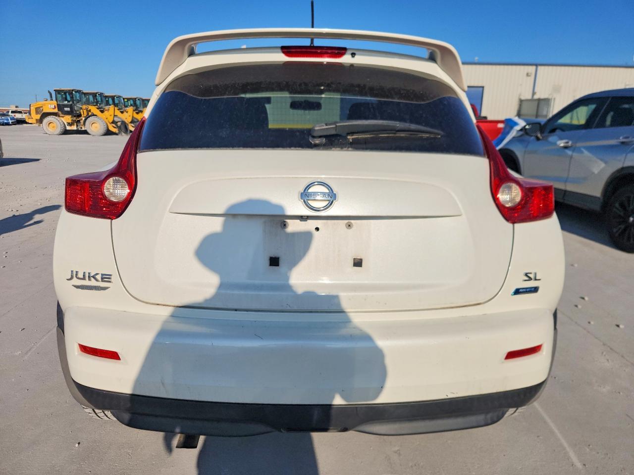 2013 Nissan Juke S White vin: JN8AF5MR6DT216629