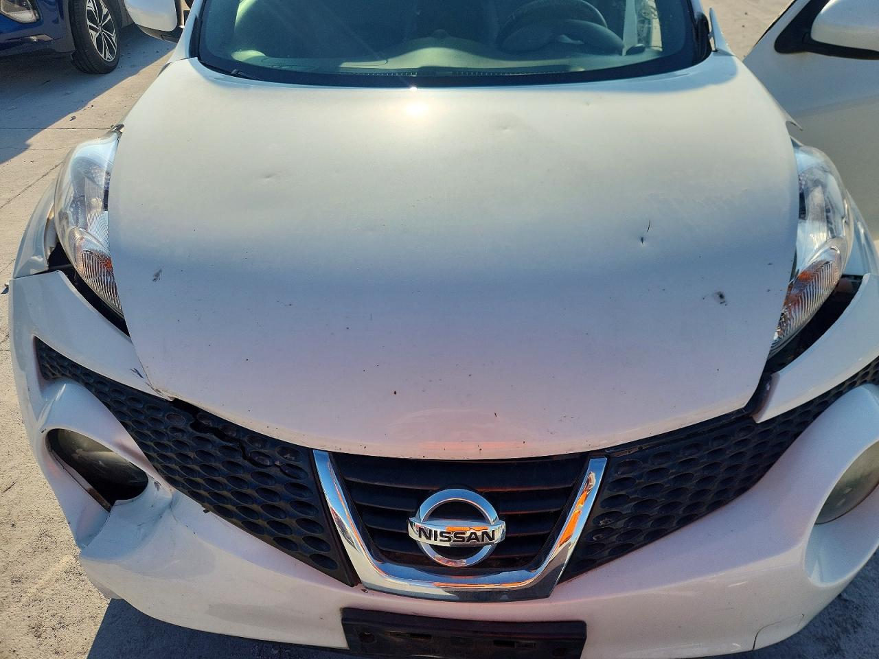2013 Nissan Juke S White vin: JN8AF5MR6DT216629