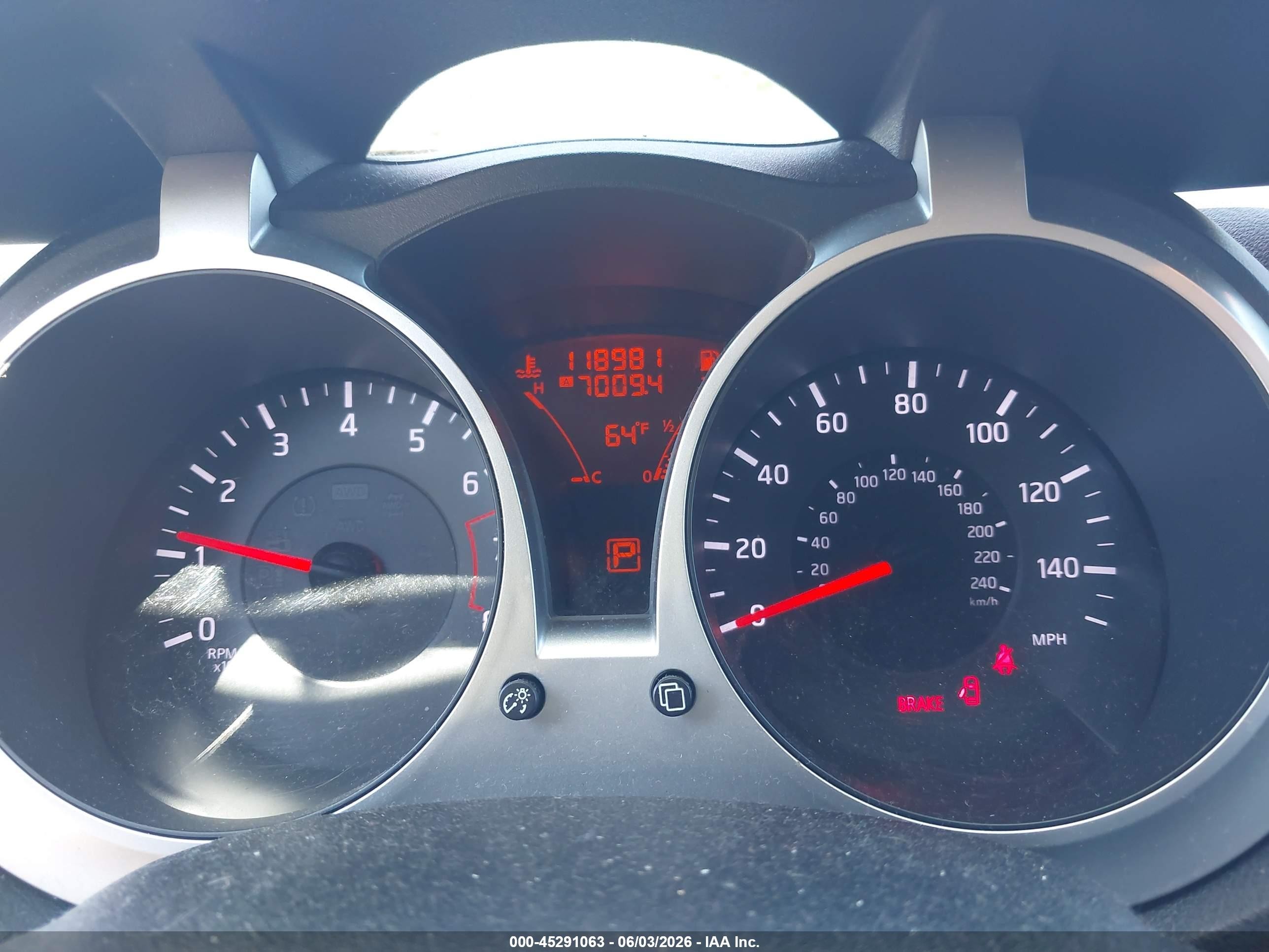 2014 Nissan Juke Sl Red vin: JN8AF5MR6ET352129