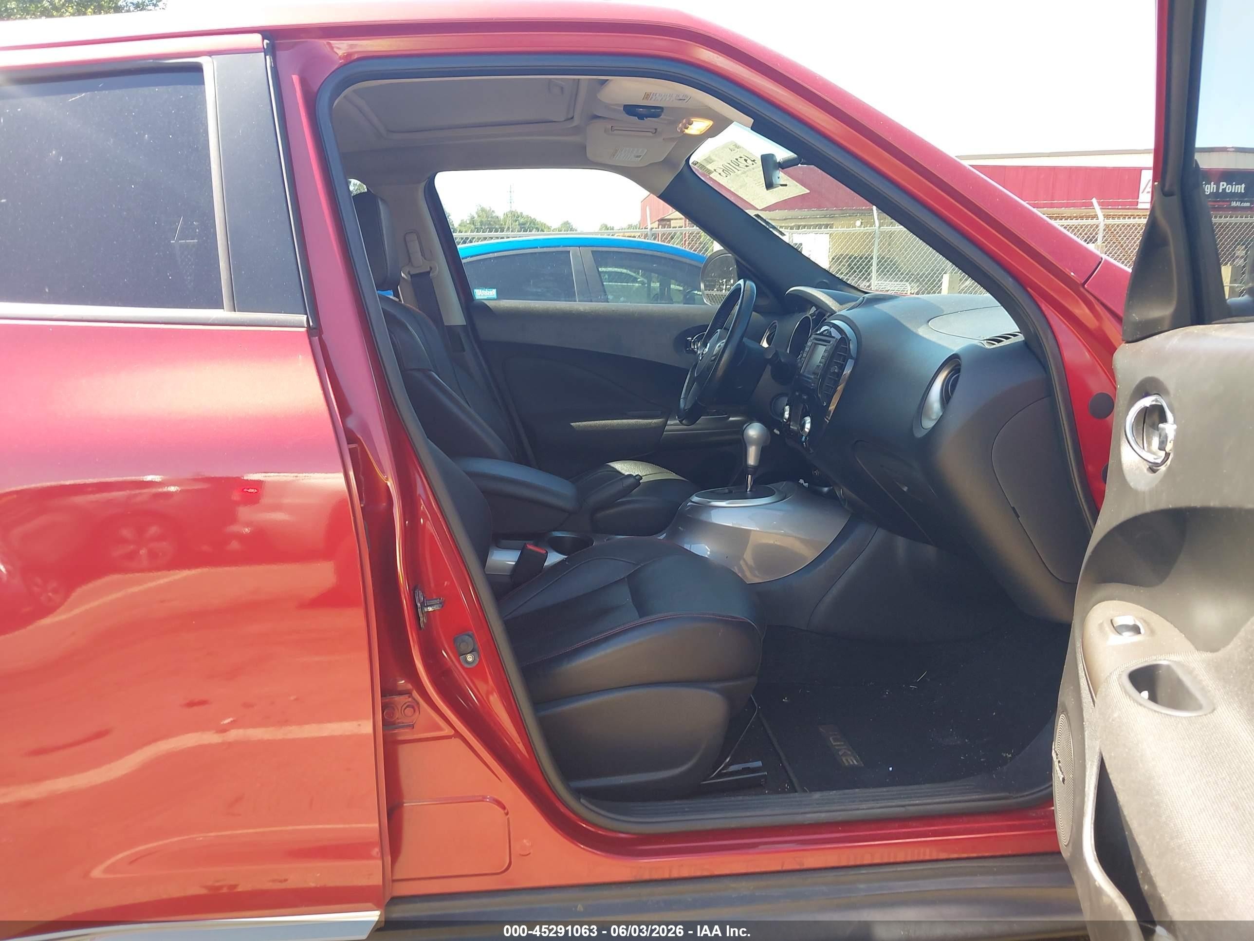 2014 Nissan Juke Sl Red vin: JN8AF5MR6ET352129