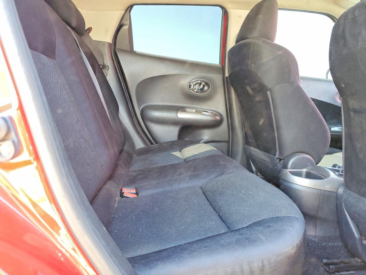 2014 Nissan Juke S Red vin: JN8AF5MR6ET355404