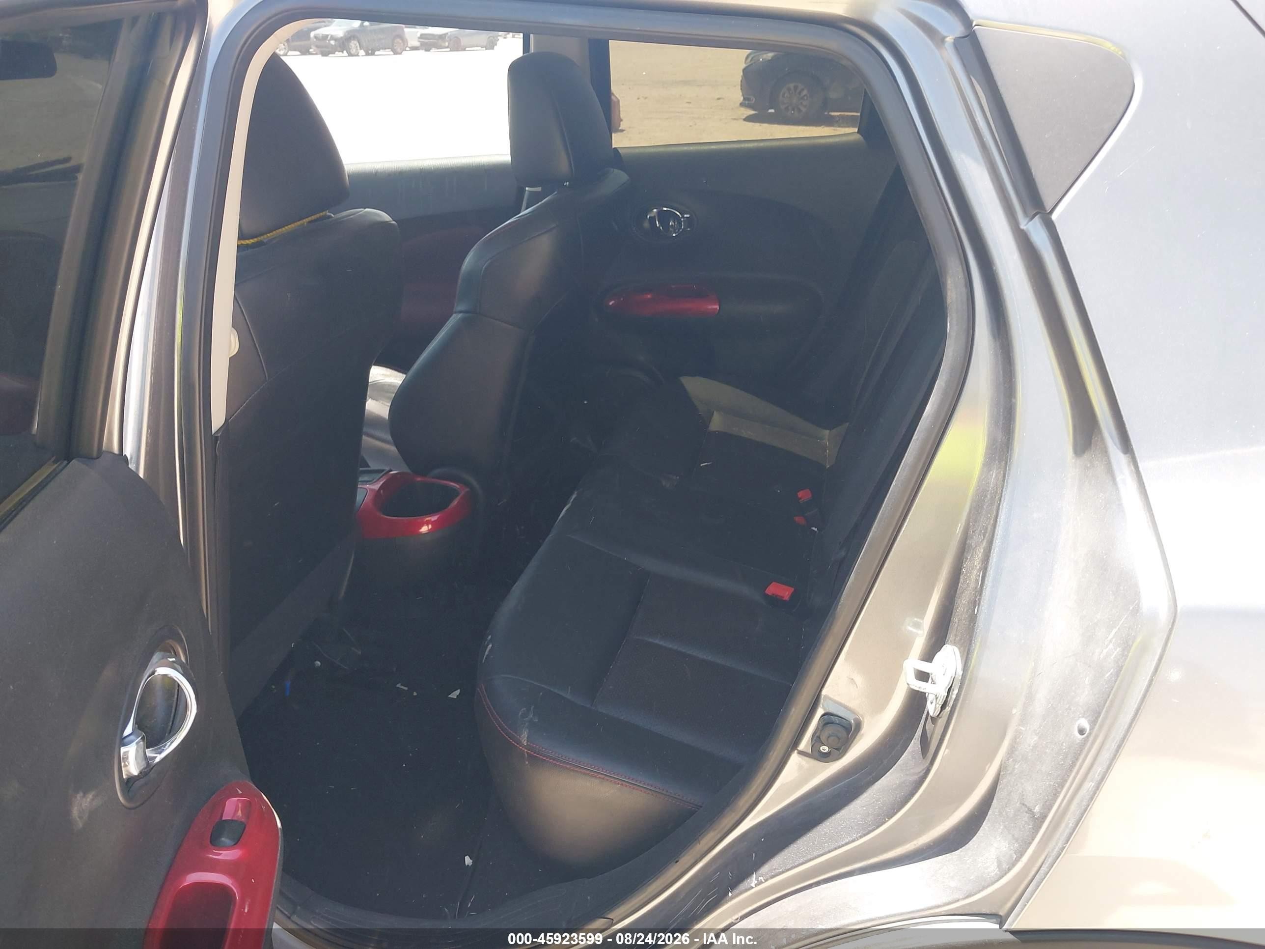 2014 Nissan Juke Sl Gray vin: JN8AF5MR6ET454854