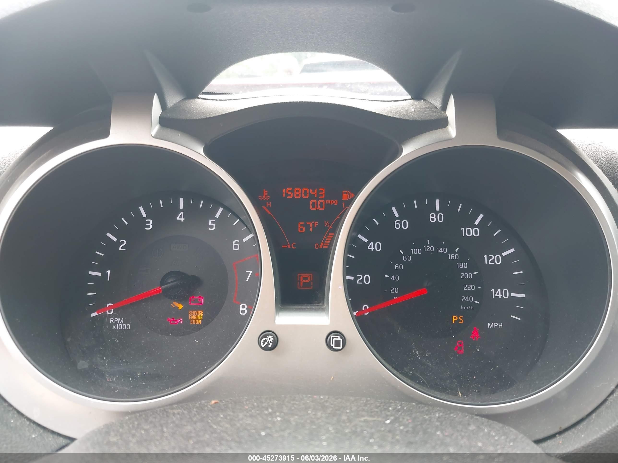 2015 Nissan Juke Sv Red vin: JN8AF5MR6FT508820