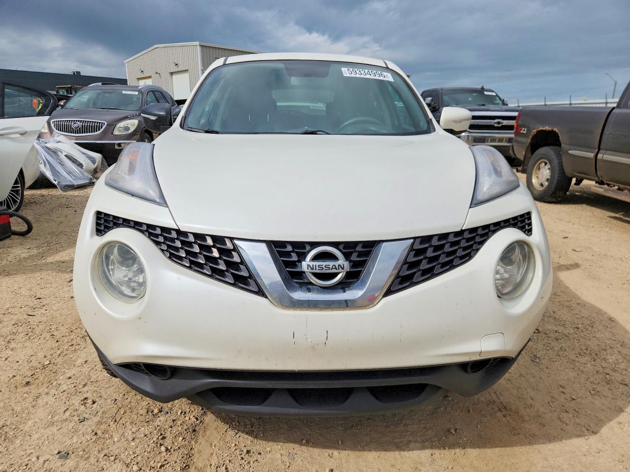 2015 Nissan Juke S White vin: JN8AF5MR6FT513080