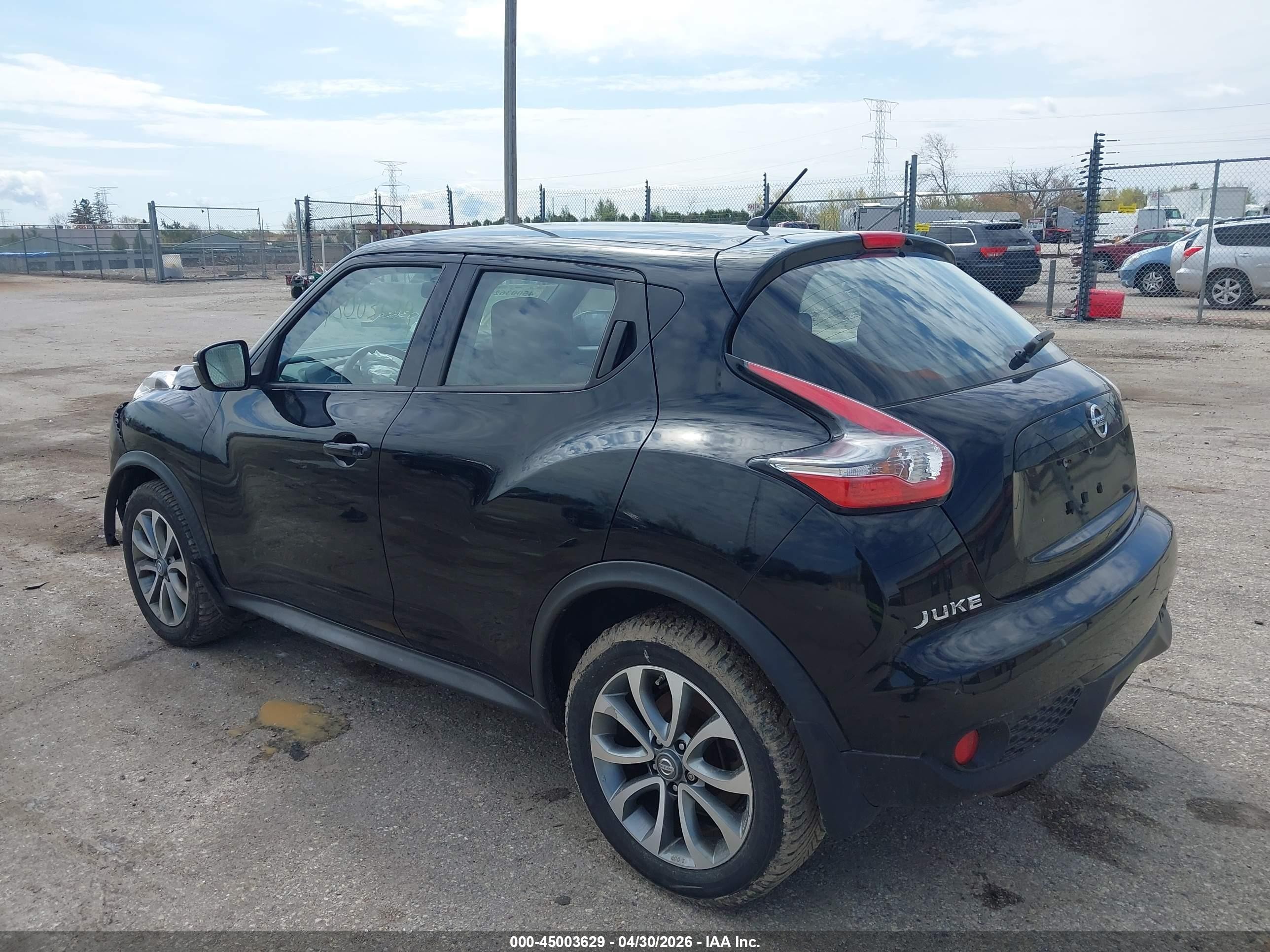 2017 Nissan Juke S Black vin: JN8AF5MR6HT700127