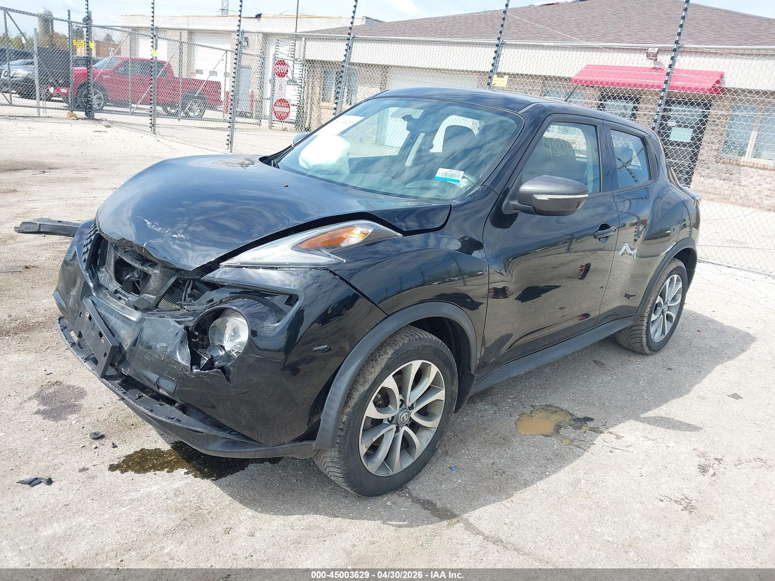 2017 Nissan Juke S Black vin: JN8AF5MR6HT700127