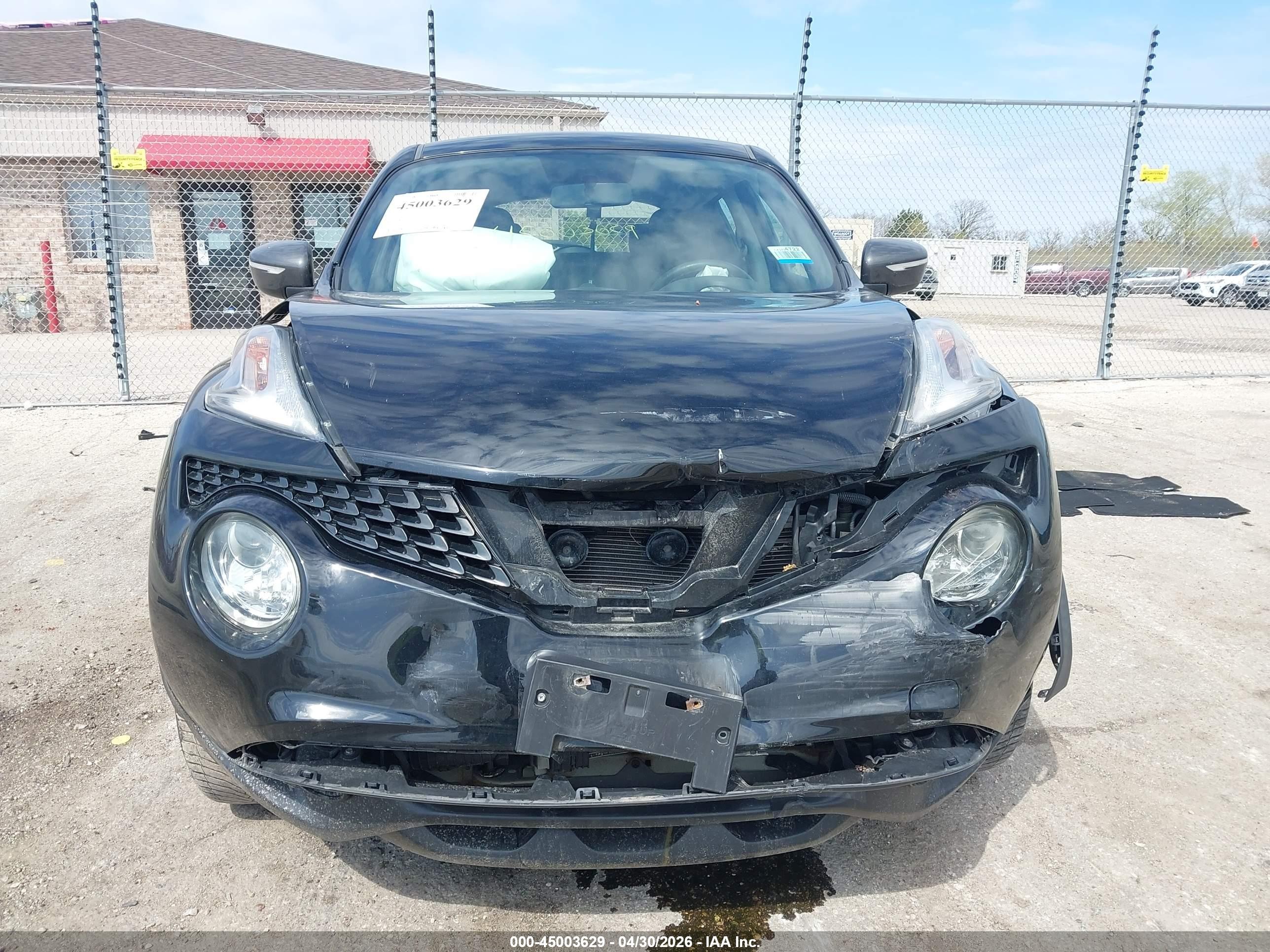 2017 Nissan Juke S Black vin: JN8AF5MR6HT700127