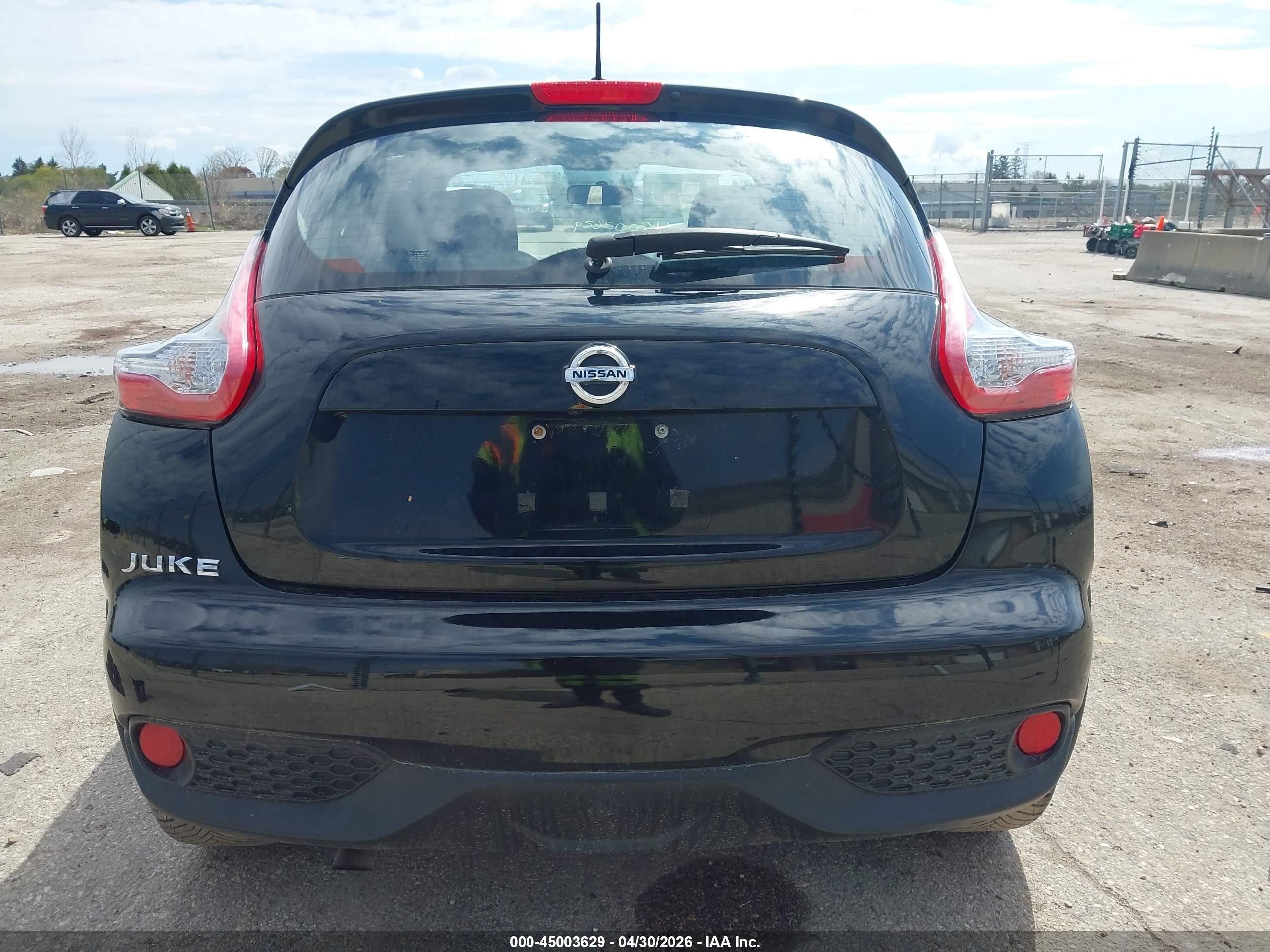 2017 Nissan Juke S Black vin: JN8AF5MR6HT700127