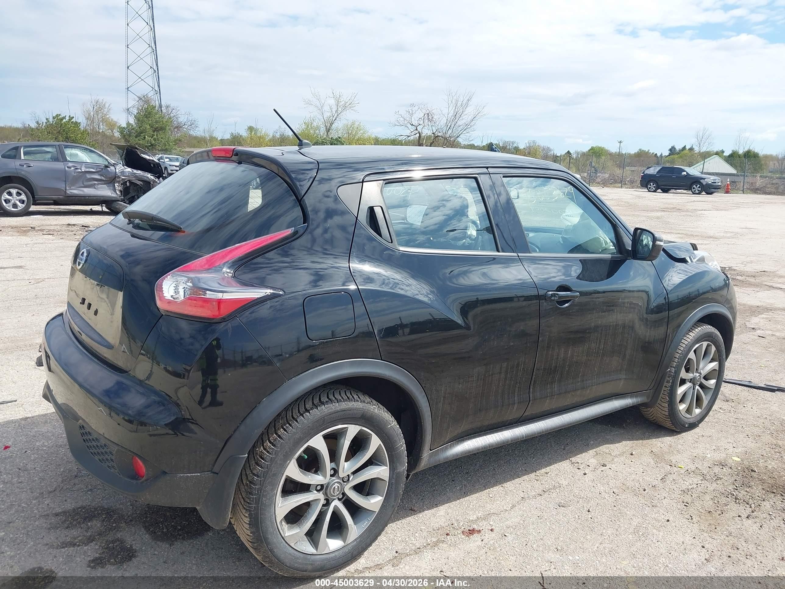 2017 Nissan Juke S Black vin: JN8AF5MR6HT700127