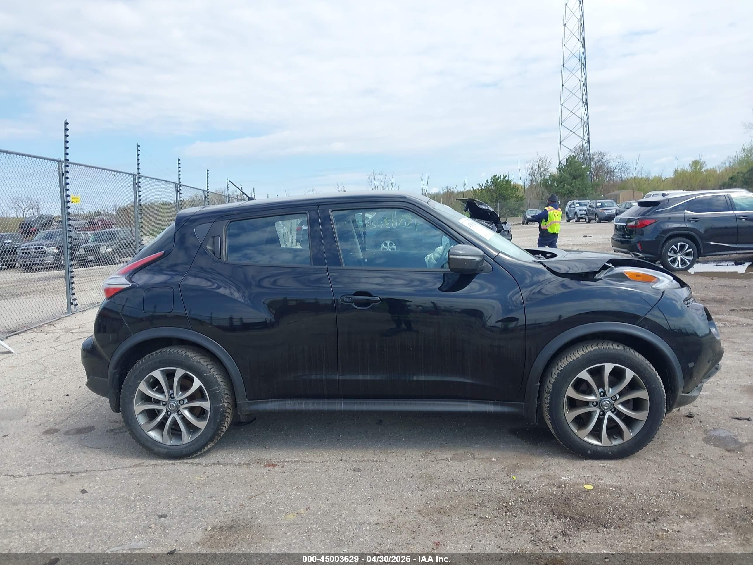 2017 Nissan Juke S Black vin: JN8AF5MR6HT700127