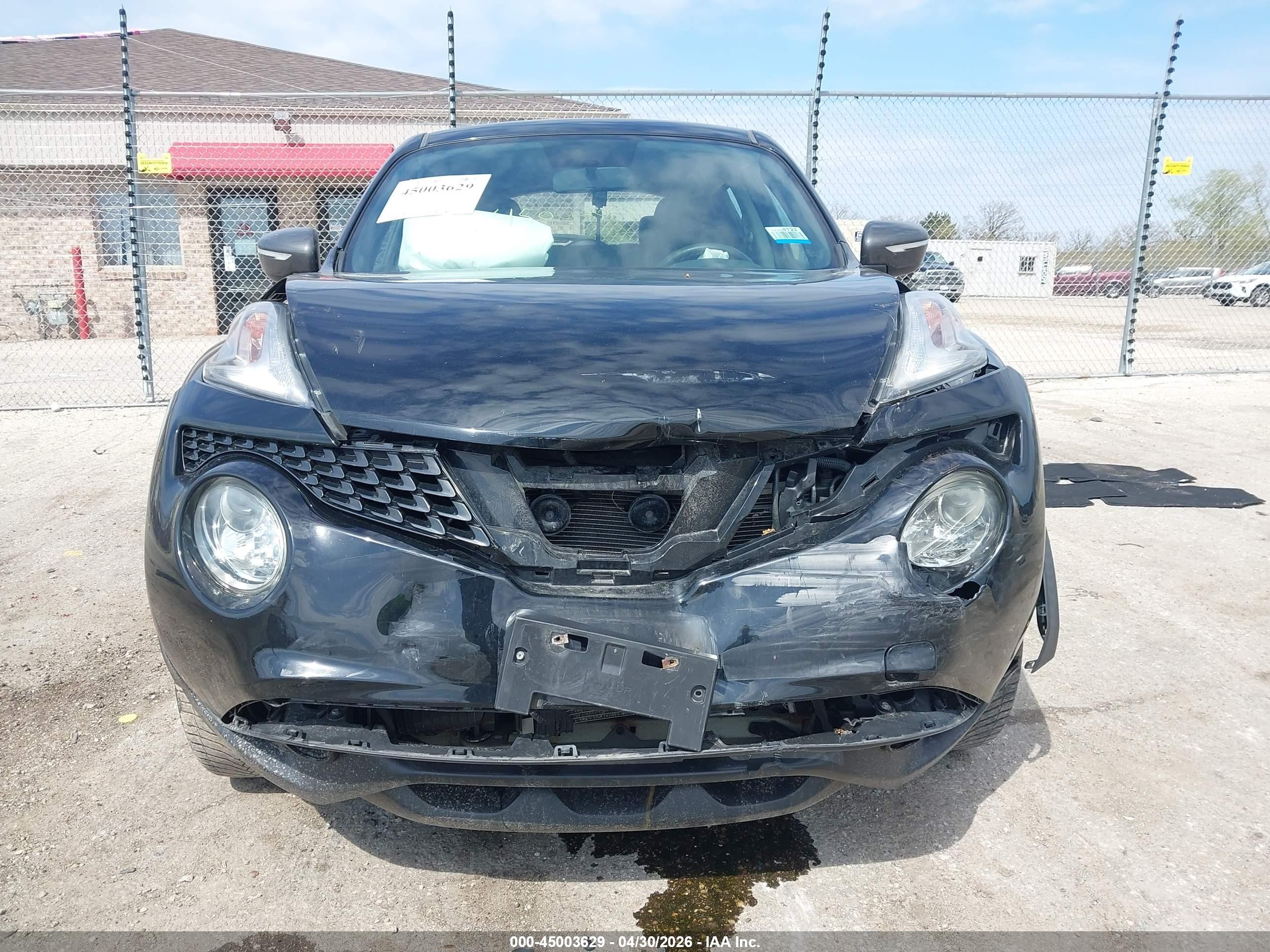 2017 Nissan Juke S Black vin: JN8AF5MR6HT700127