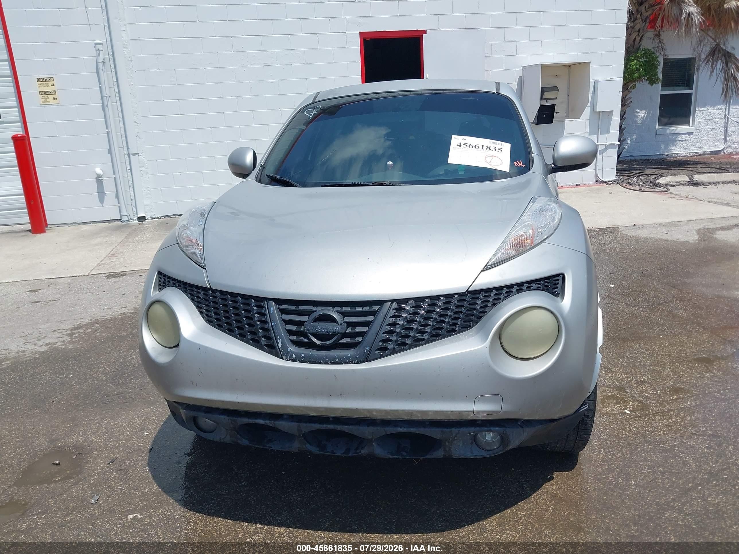 2011 Nissan Juke Sl Silver vin: JN8AF5MR7BT004058