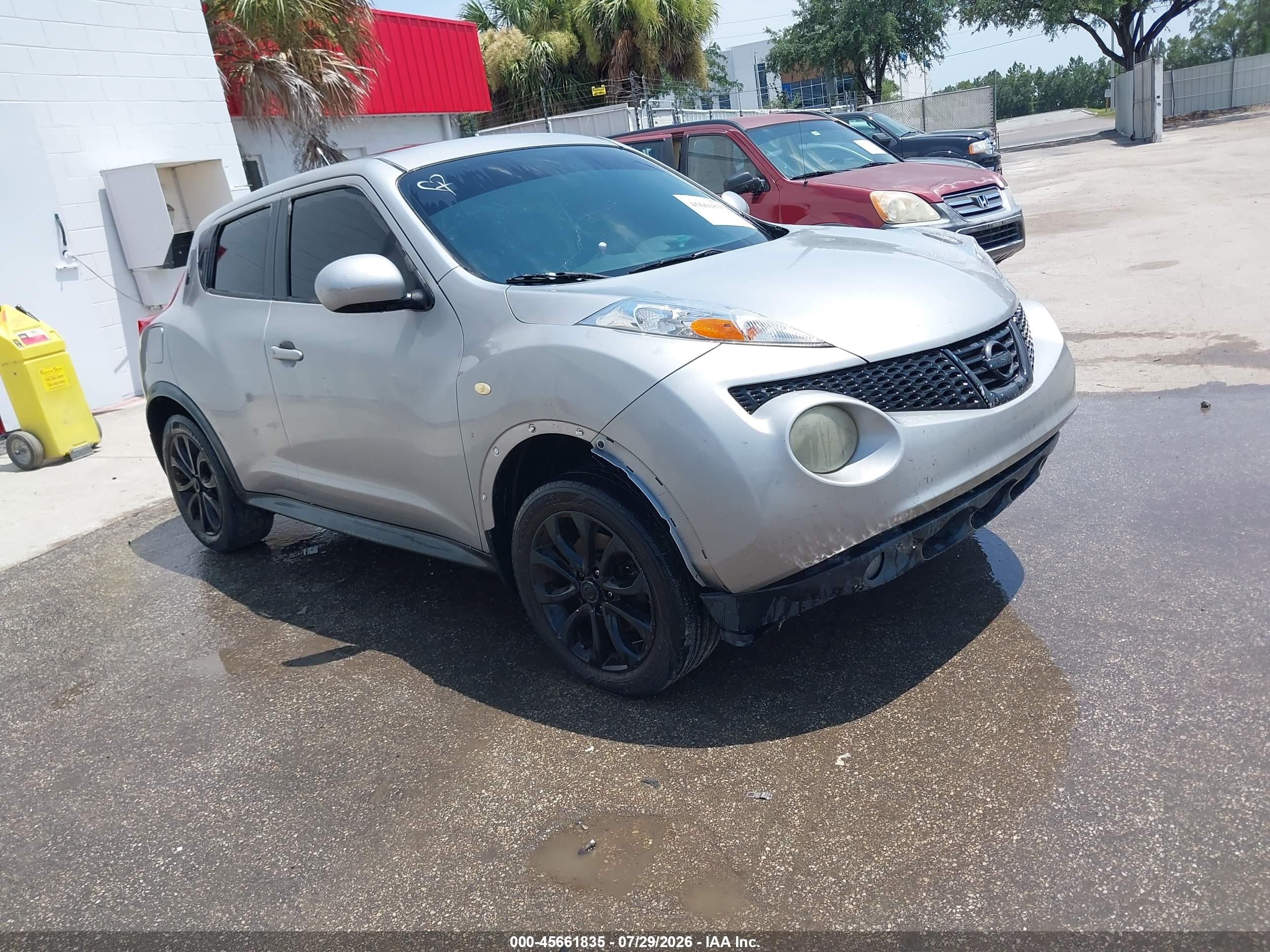 2011 Nissan Juke Sl Серебряный vin: JN8AF5MR7BT004058