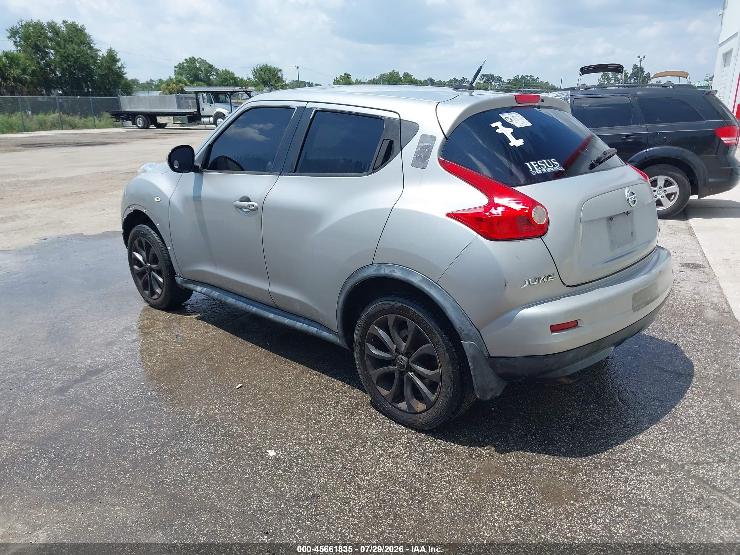 2011 Nissan Juke Sl Silver vin: JN8AF5MR7BT004058