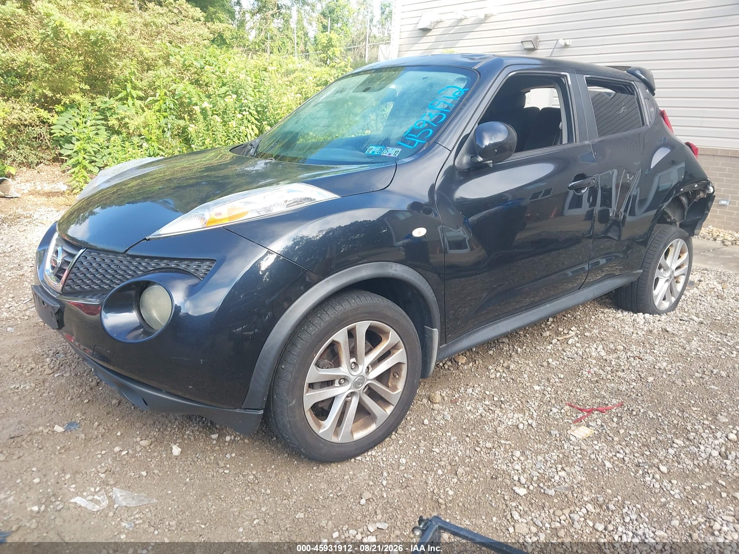 2011 Nissan Juke Sl Black vin: JN8AF5MR7BT020132