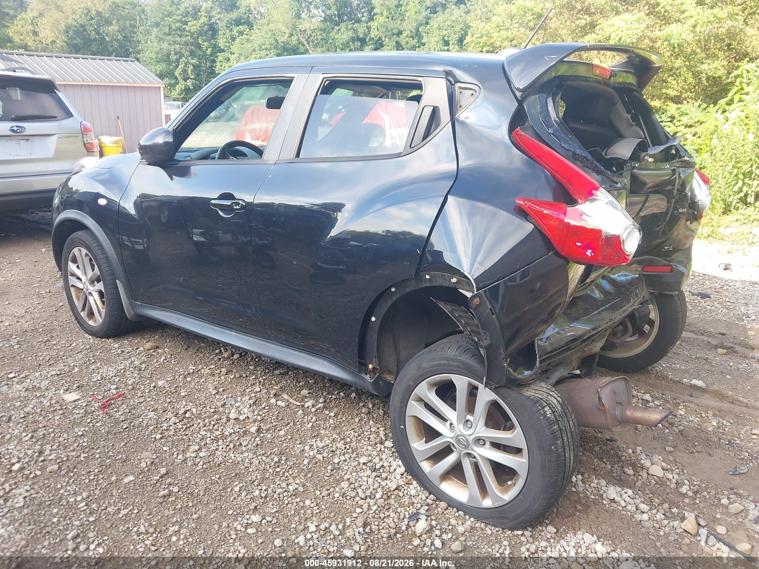 2011 Nissan Juke Sl Black vin: JN8AF5MR7BT020132