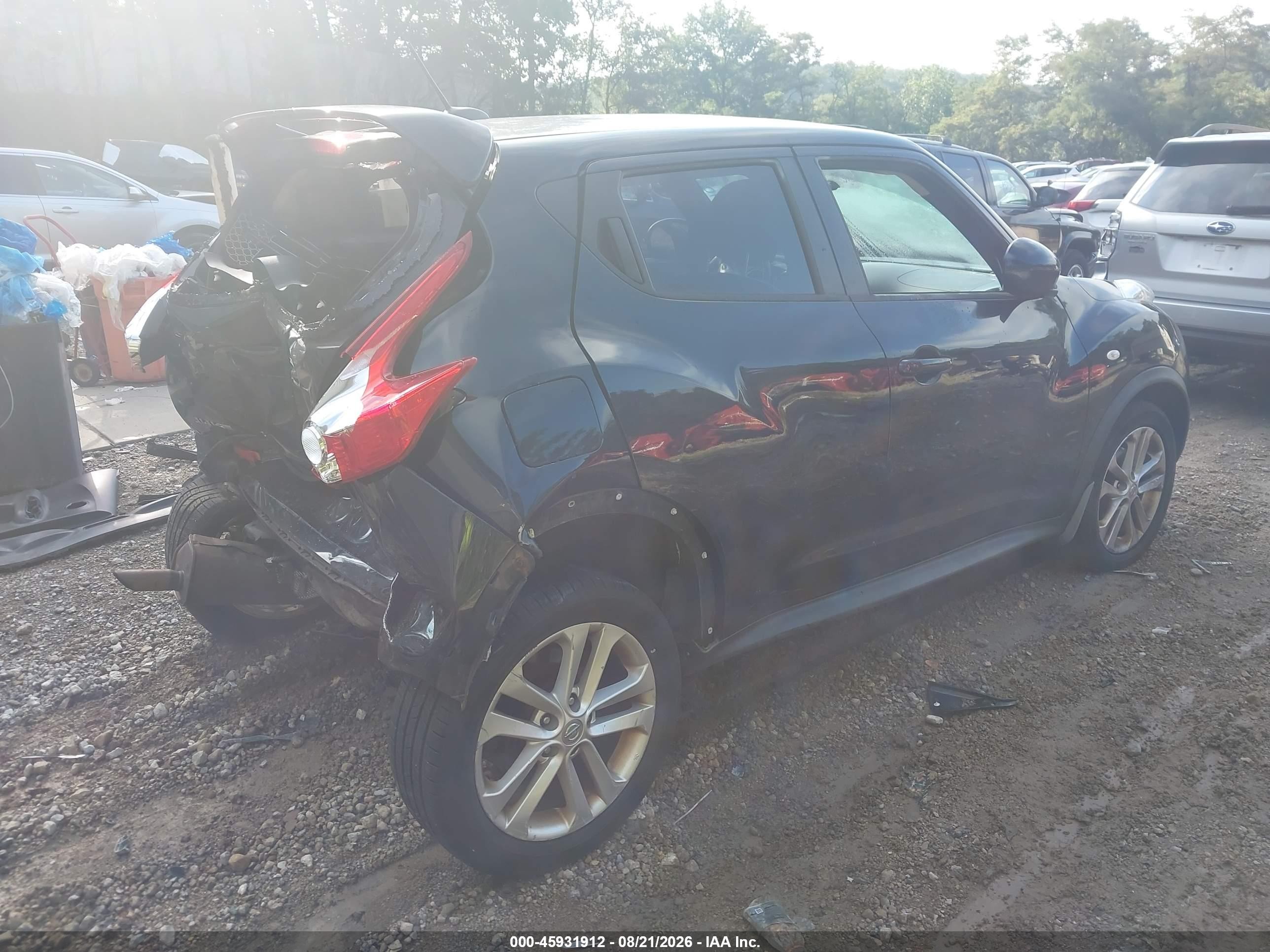 2011 Nissan Juke Sl Black vin: JN8AF5MR7BT020132