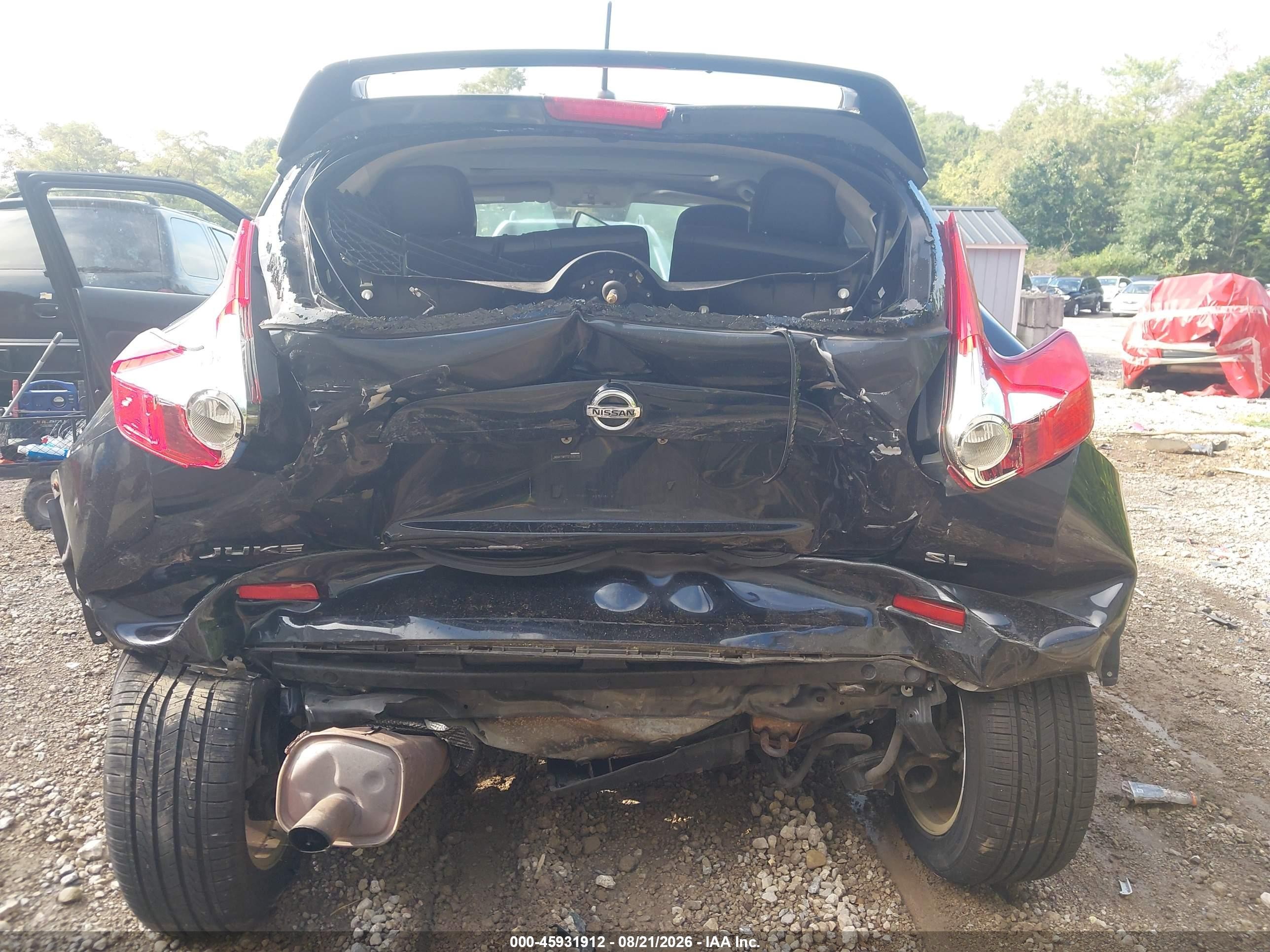 2011 Nissan Juke Sl Black vin: JN8AF5MR7BT020132