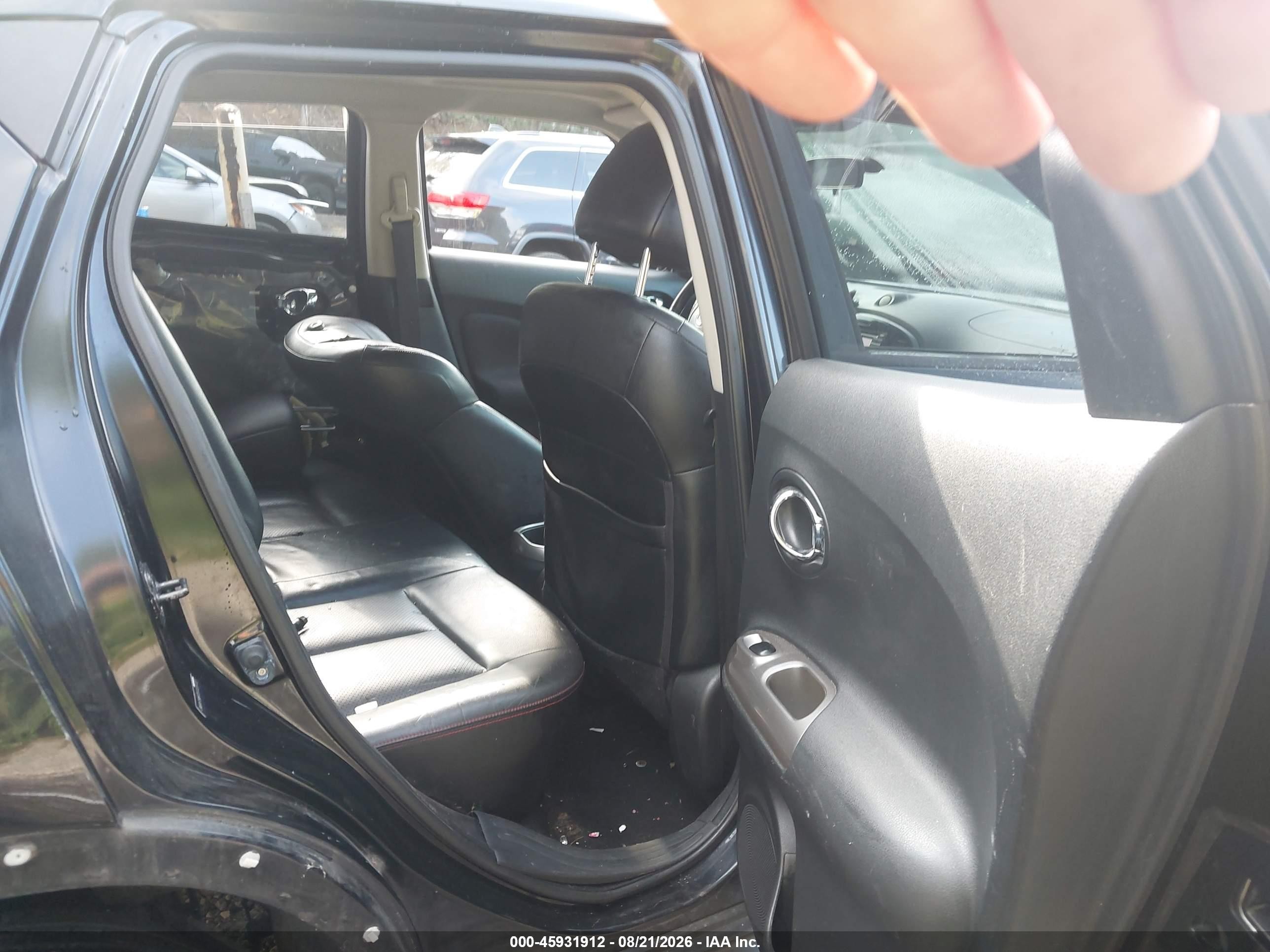 2011 Nissan Juke Sl Black vin: JN8AF5MR7BT020132