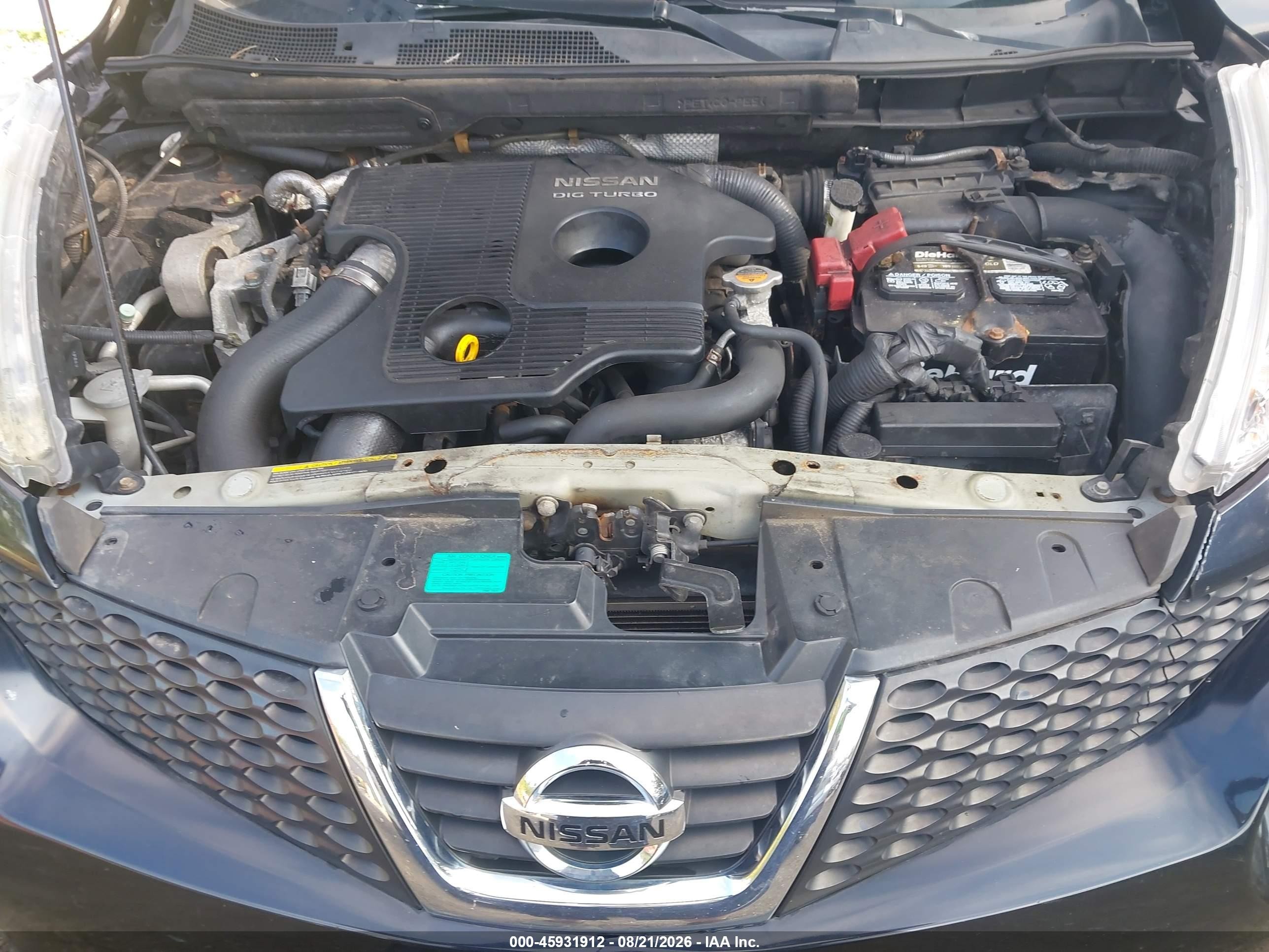 2011 Nissan Juke Sl Black vin: JN8AF5MR7BT020132