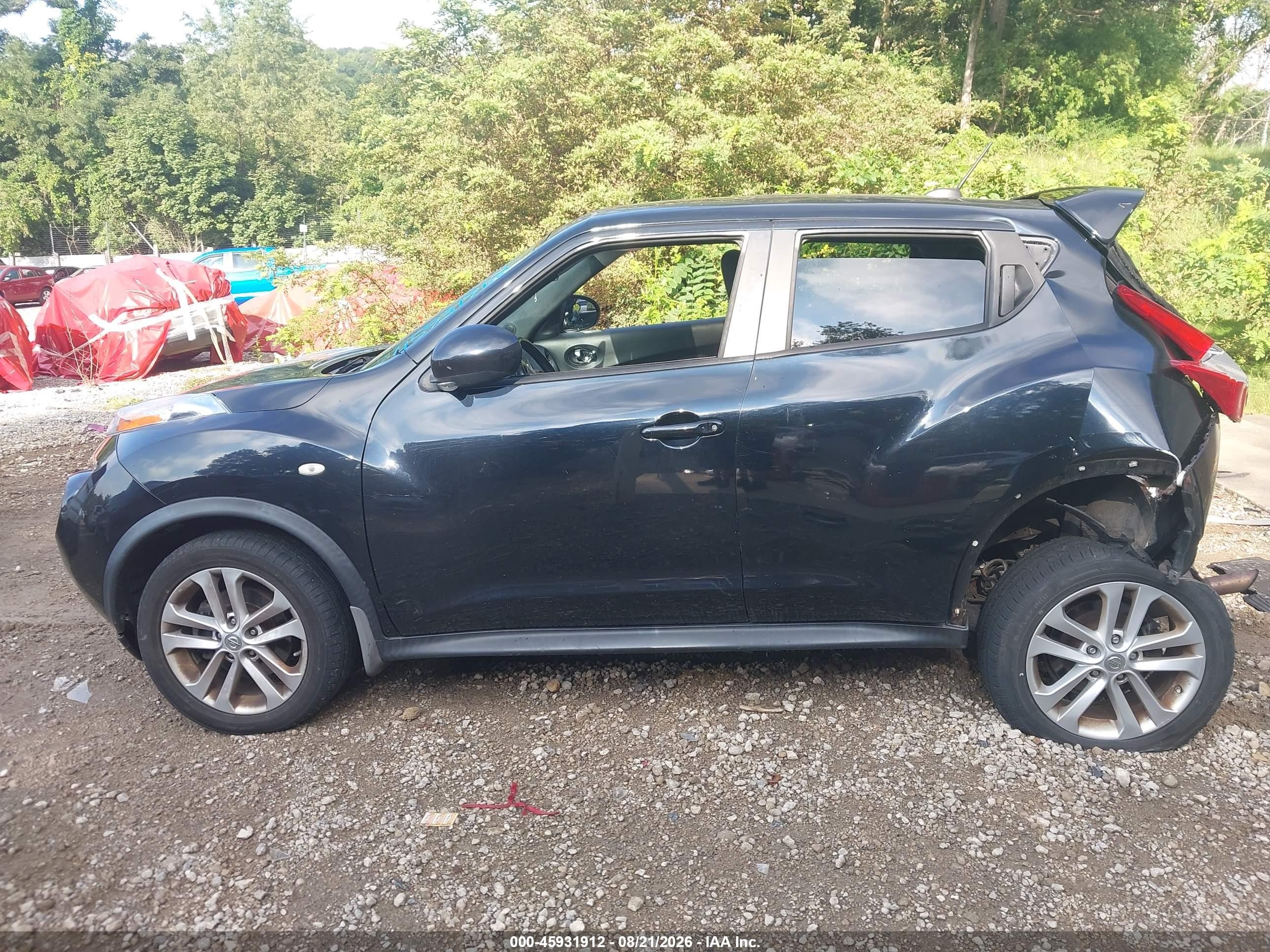 2011 Nissan Juke Sl Black vin: JN8AF5MR7BT020132