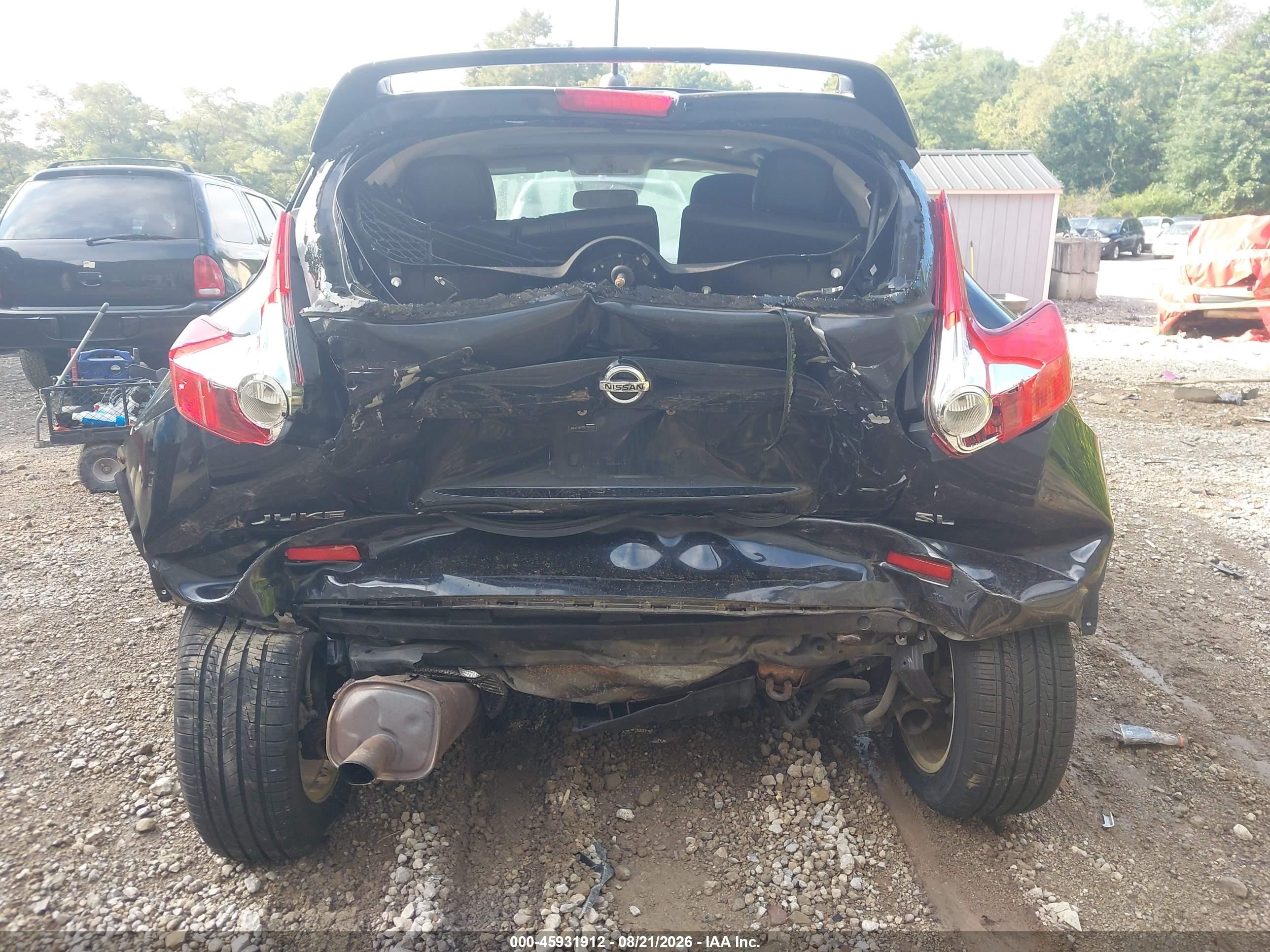 2011 Nissan Juke Sl Black vin: JN8AF5MR7BT020132