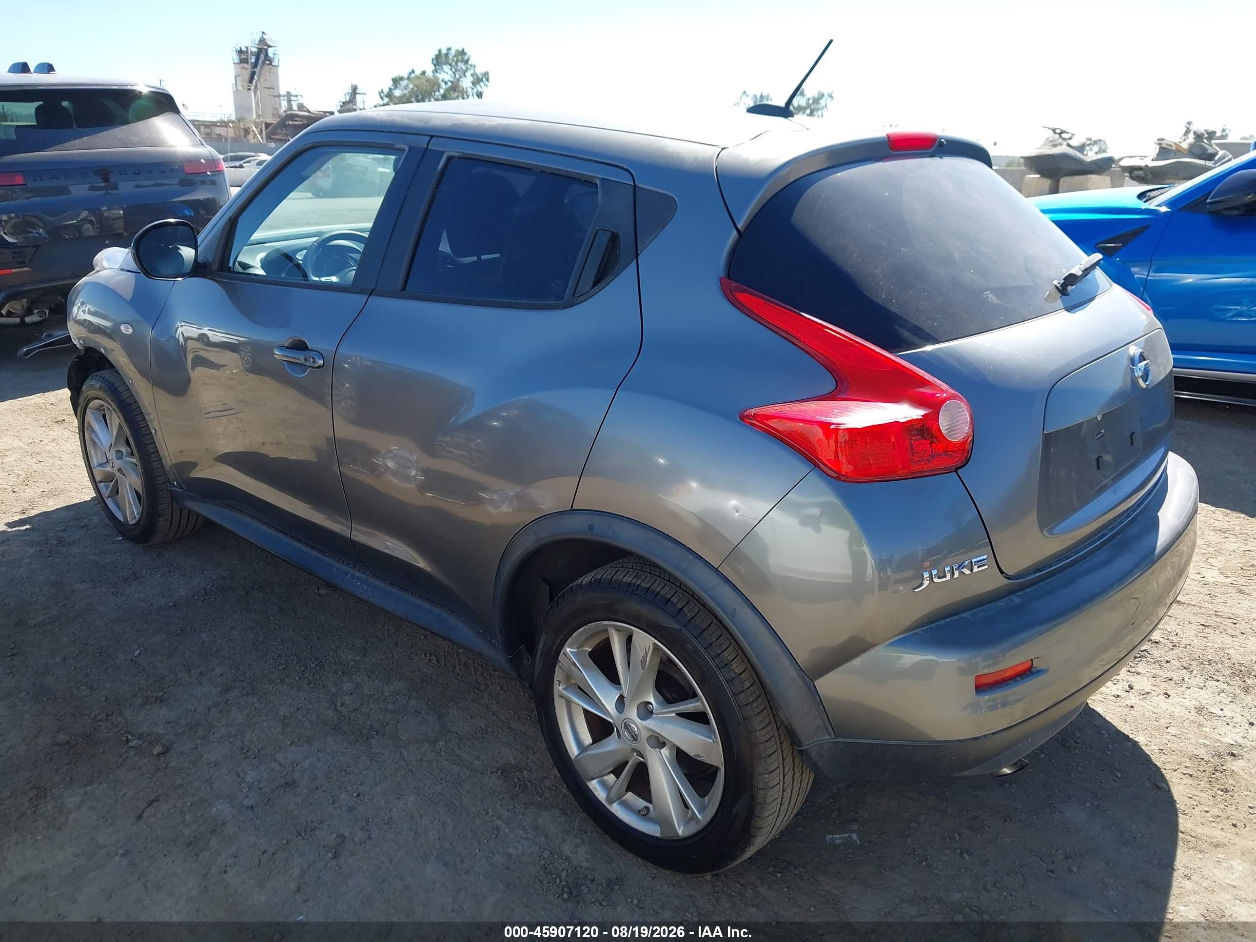 2012 Nissan Juke Sl Gray vin: JN8AF5MR7CT101102