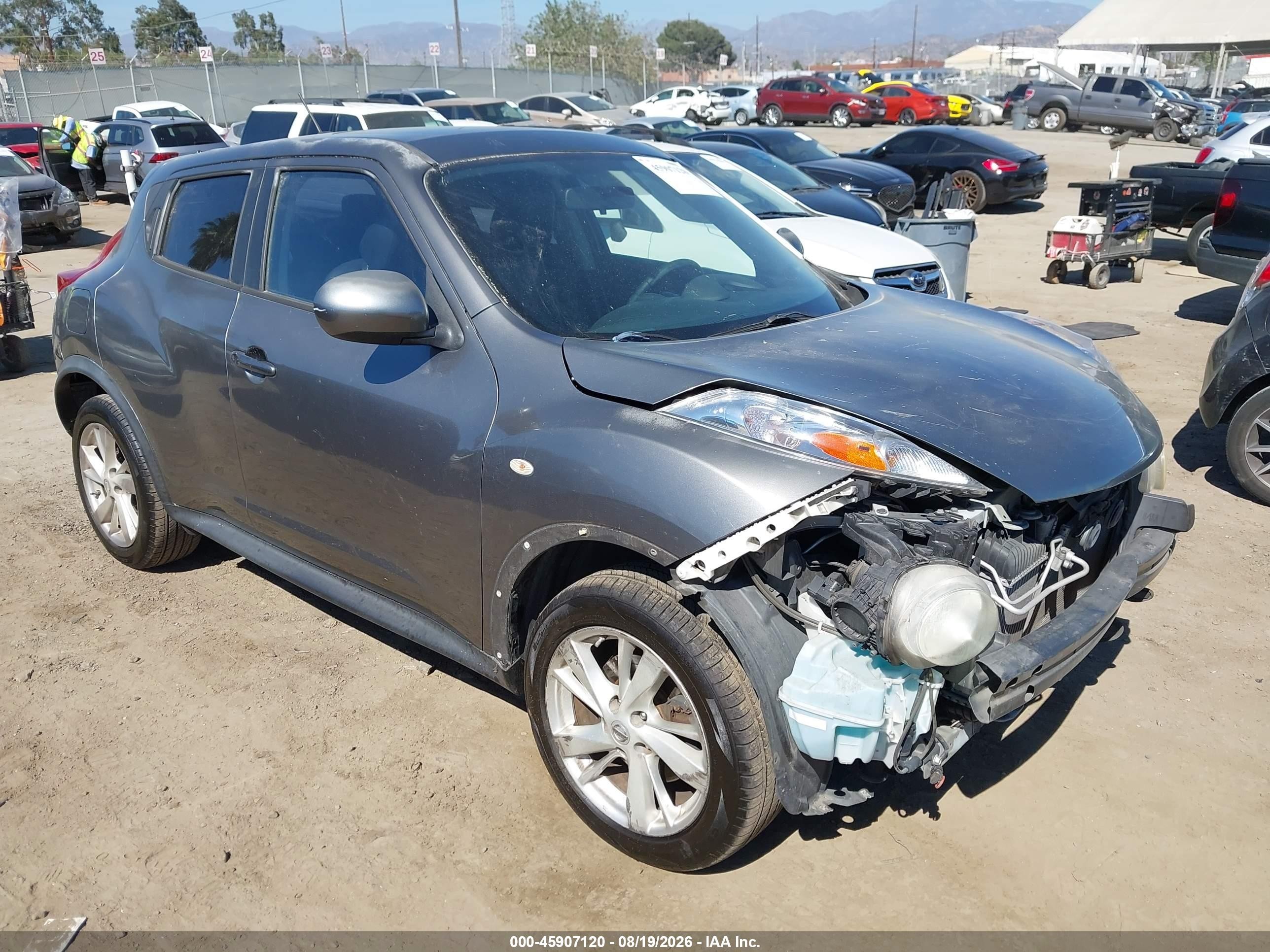 2012 Nissan Juke Sl Gray vin: JN8AF5MR7CT101102