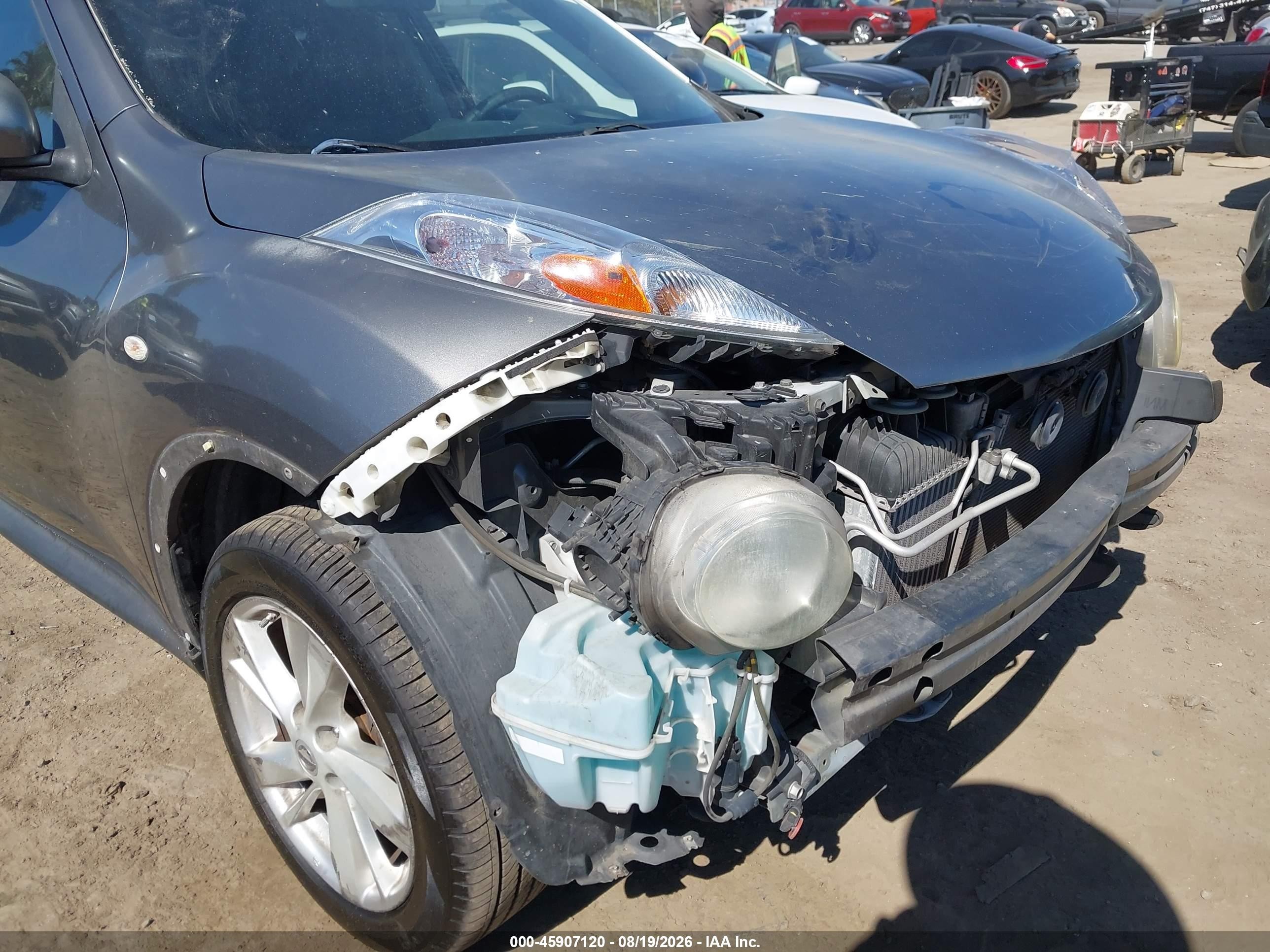 2012 Nissan Juke Sl Gray vin: JN8AF5MR7CT101102