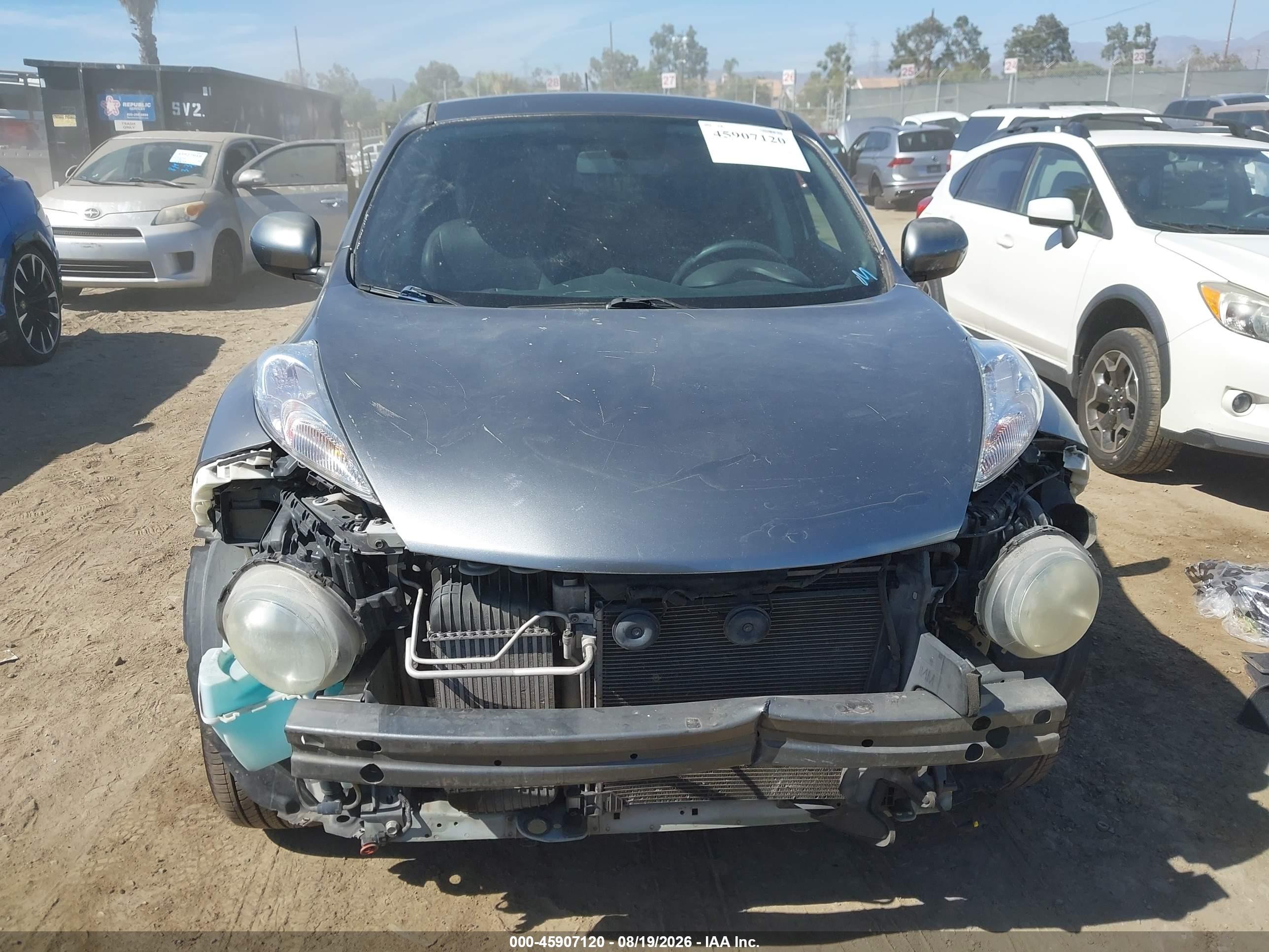 2012 Nissan Juke Sl Gray vin: JN8AF5MR7CT101102