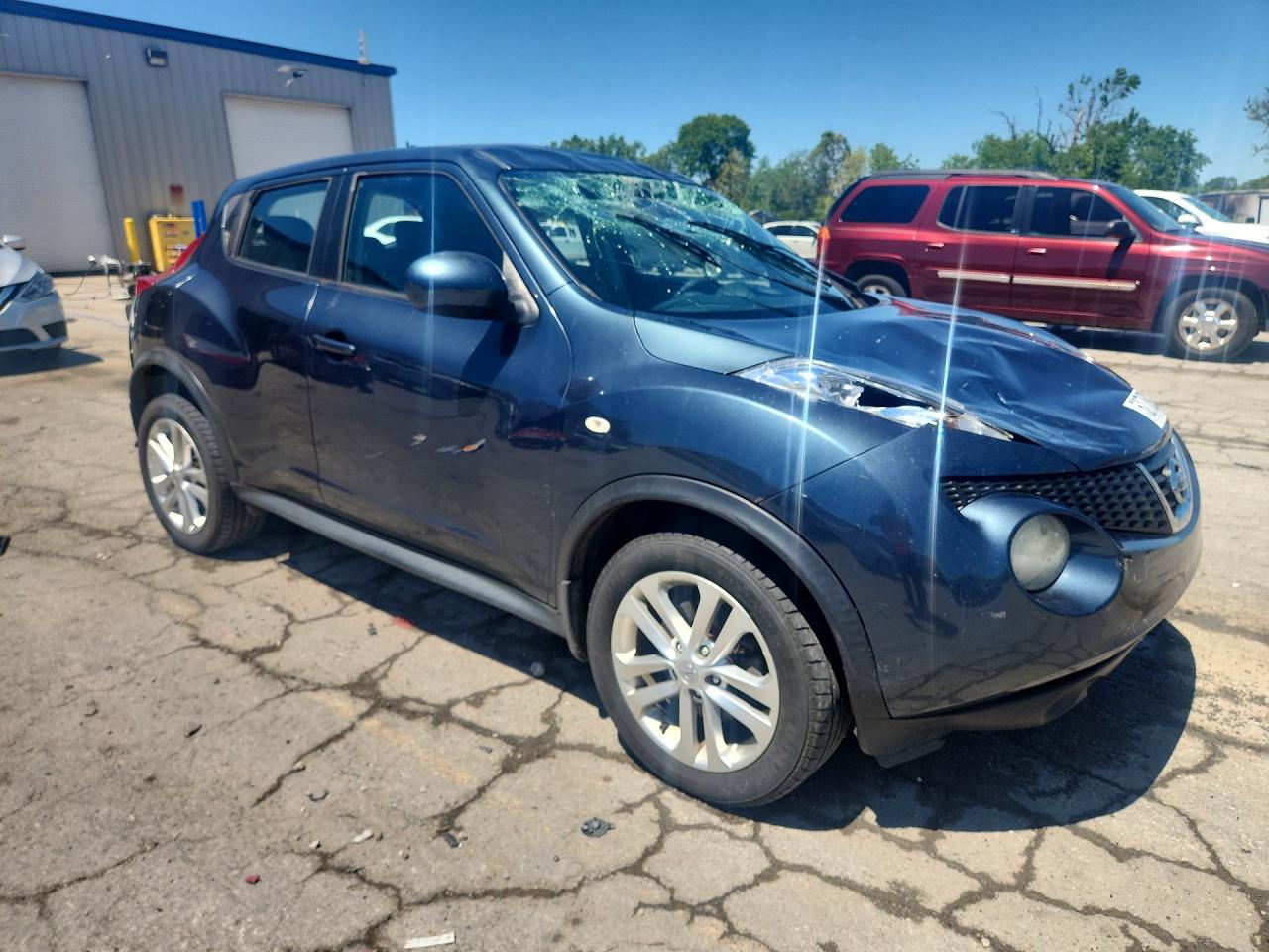 2012 Nissan Juke S Blue vin: JN8AF5MR7CT107319