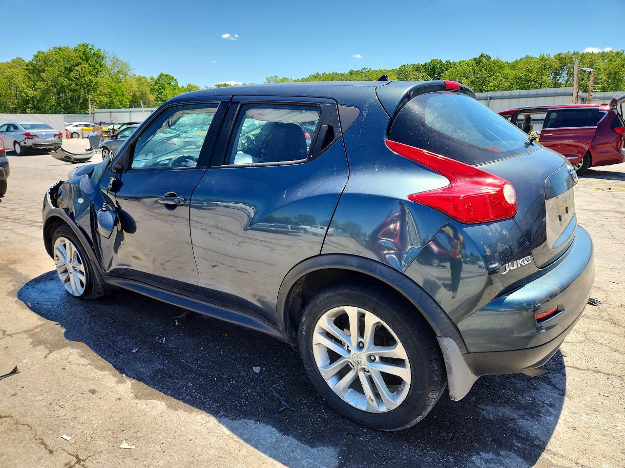 2012 Nissan Juke S Blue vin: JN8AF5MR7CT107319