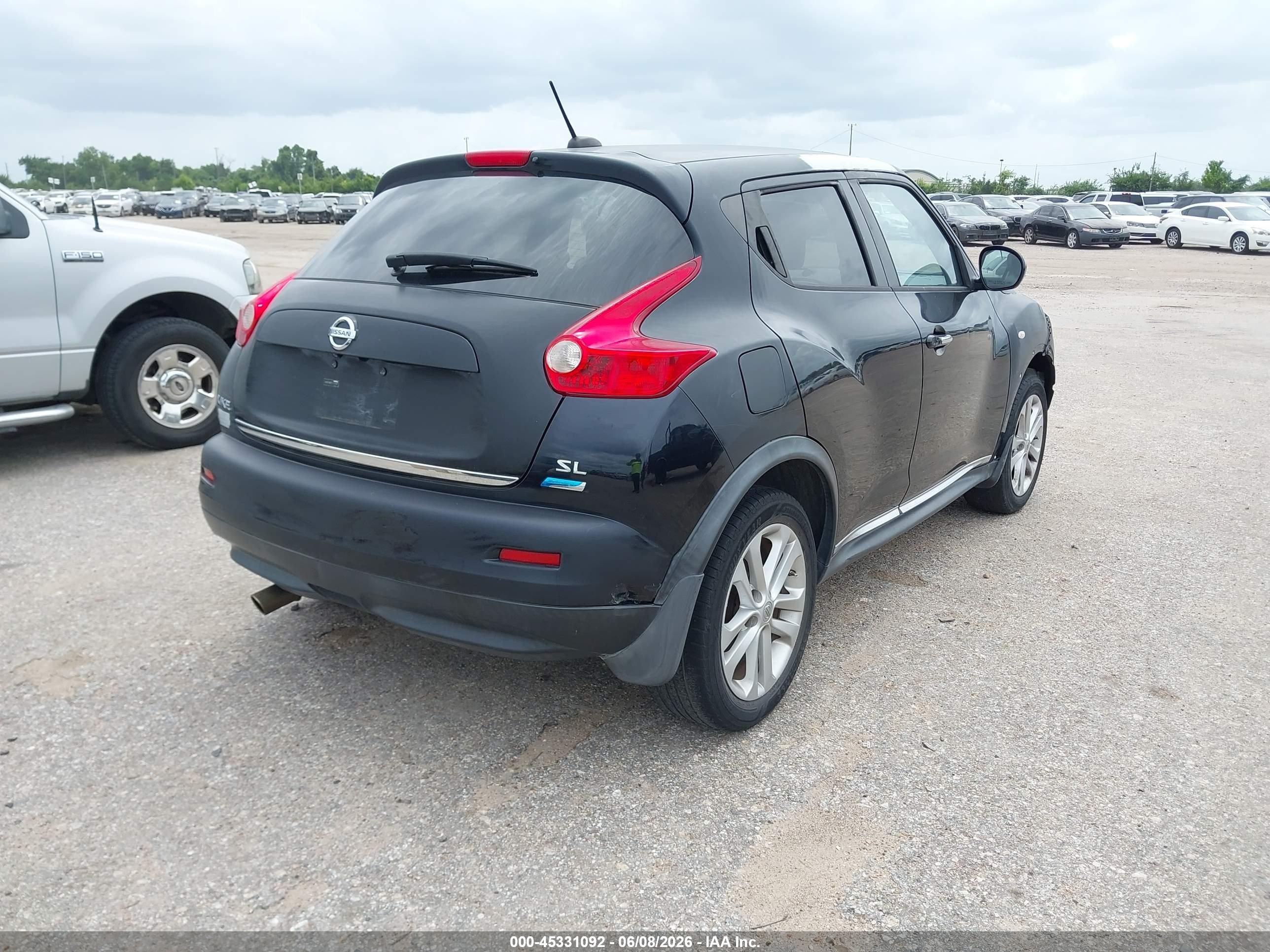 2012 Nissan Juke Sl Black vin: JN8AF5MR7CT111807