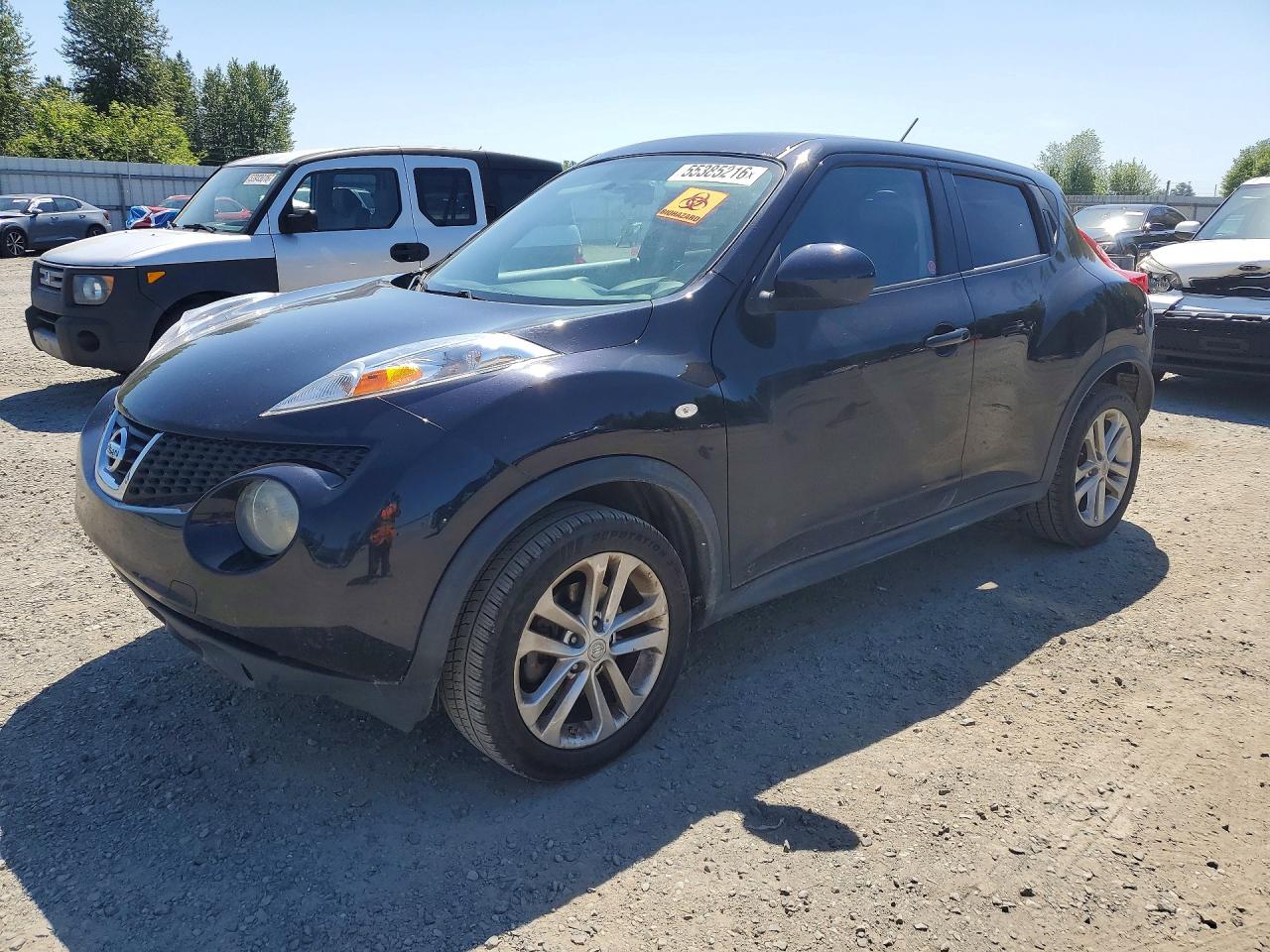 2013 Nissan Juke S/sv/sl Black vin: JN8AF5MR7DT202075