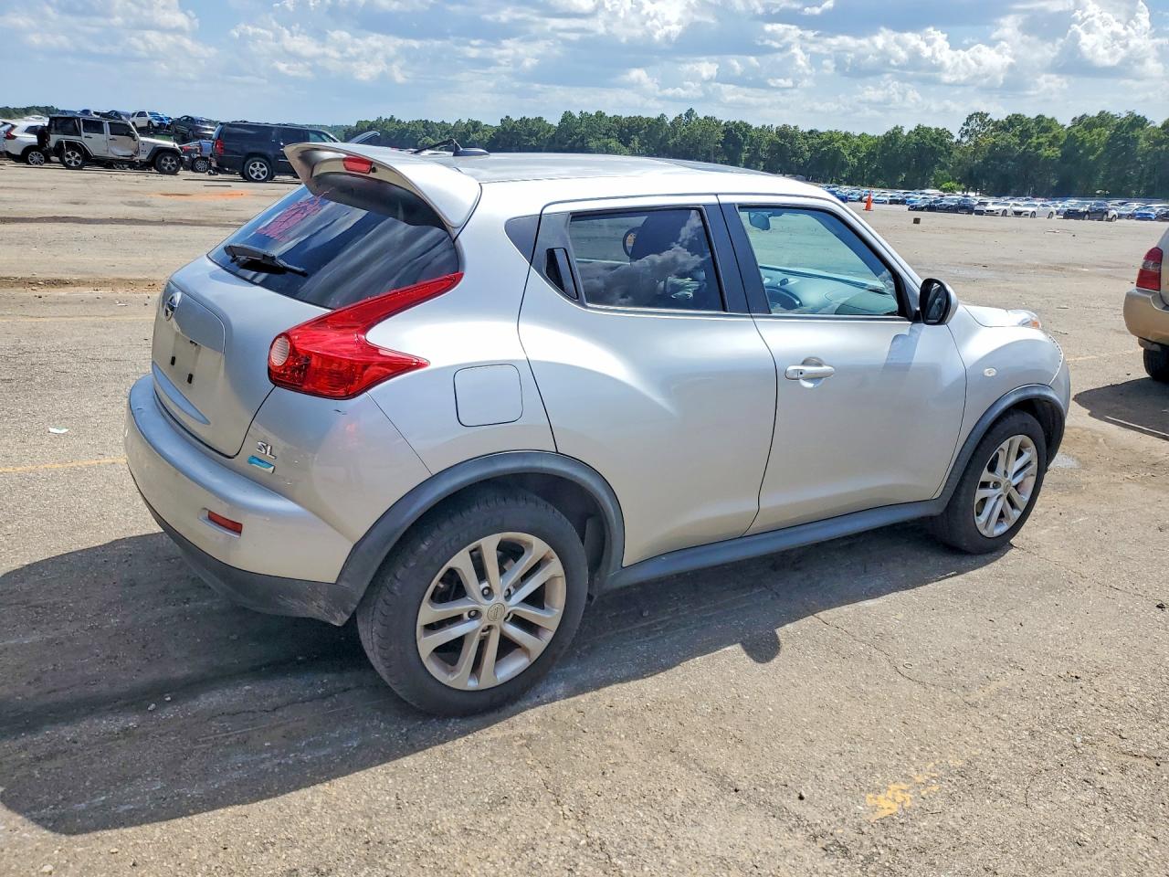 2013 Nissan Juke S Silver vin: JN8AF5MR7DT204926