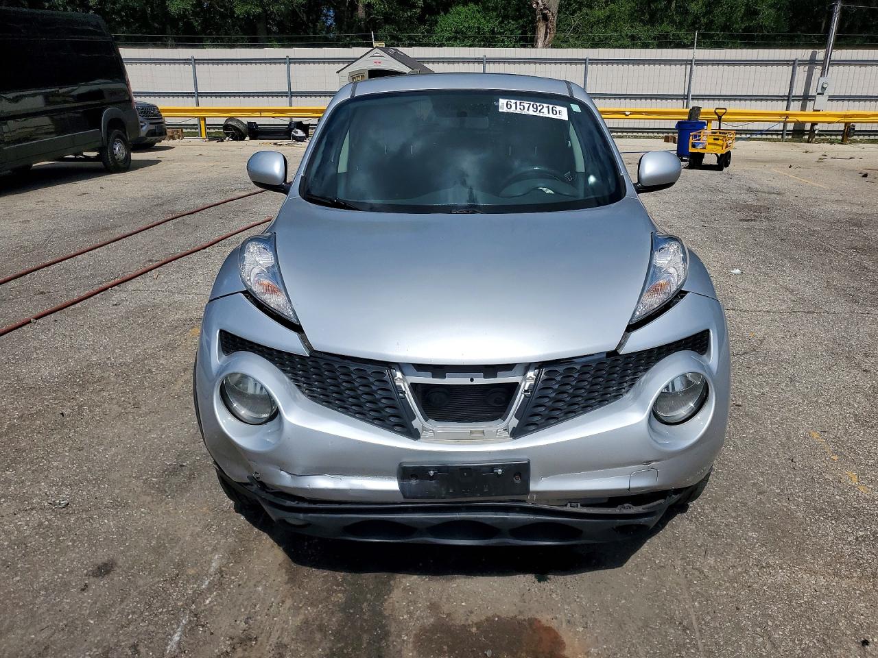 2013 Nissan Juke S Silver vin: JN8AF5MR7DT204926