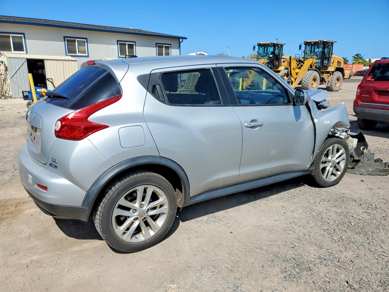 2013 Nissan Juke S Серебряный vin: JN8AF5MR7DT206756