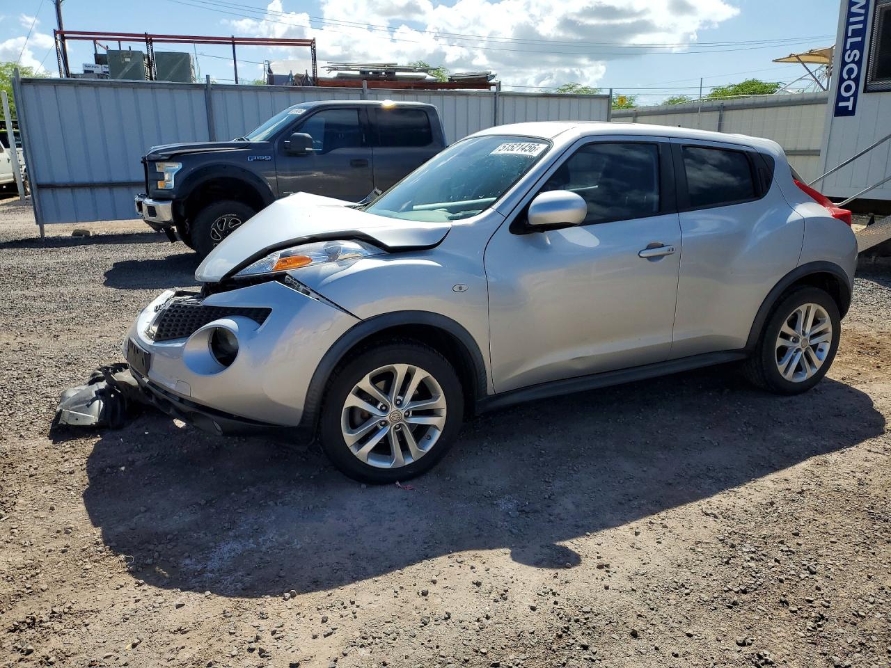 2013 Nissan Juke S Серебряный vin: JN8AF5MR7DT206756