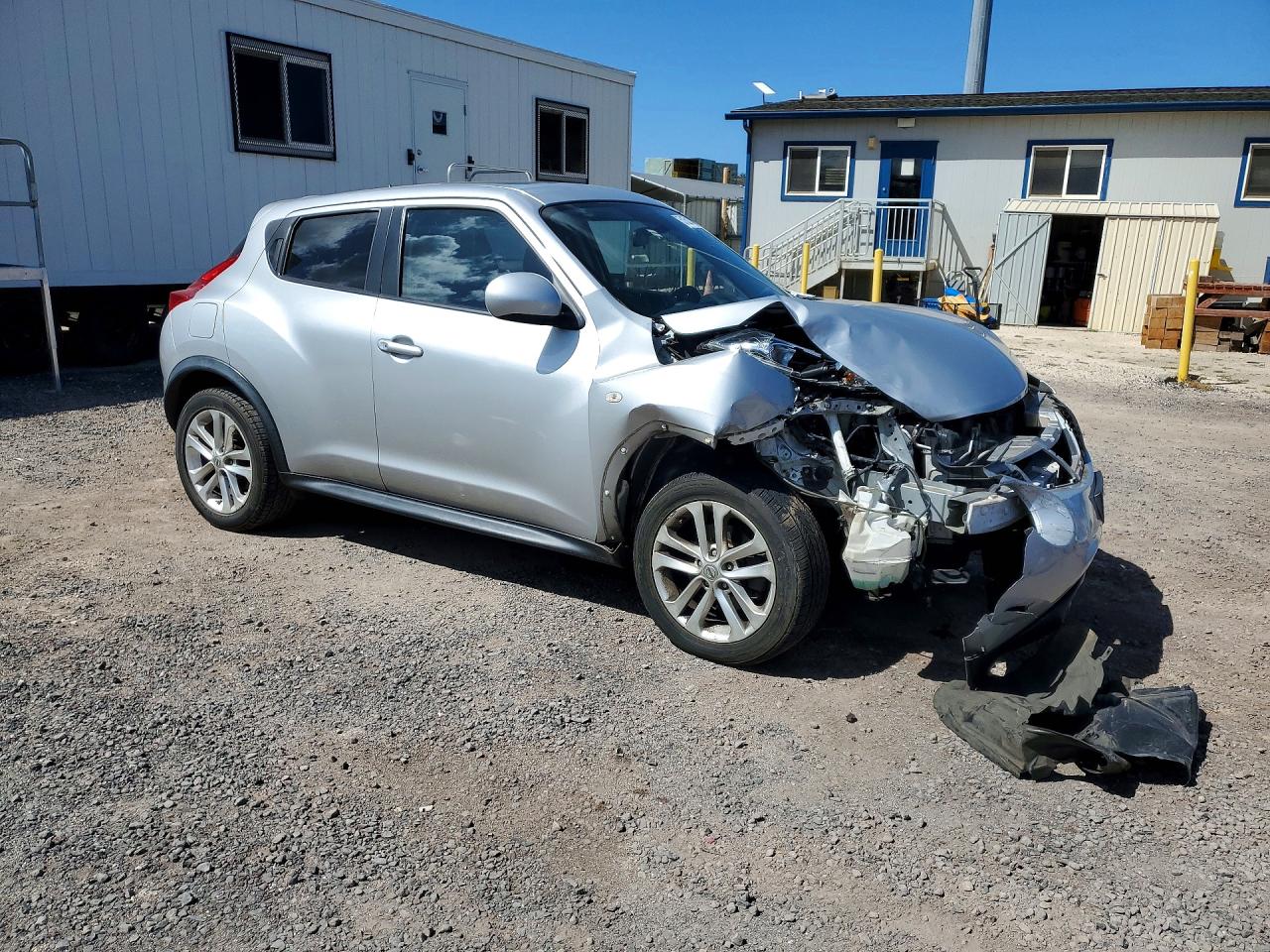 2013 Nissan Juke S Серебряный vin: JN8AF5MR7DT206756