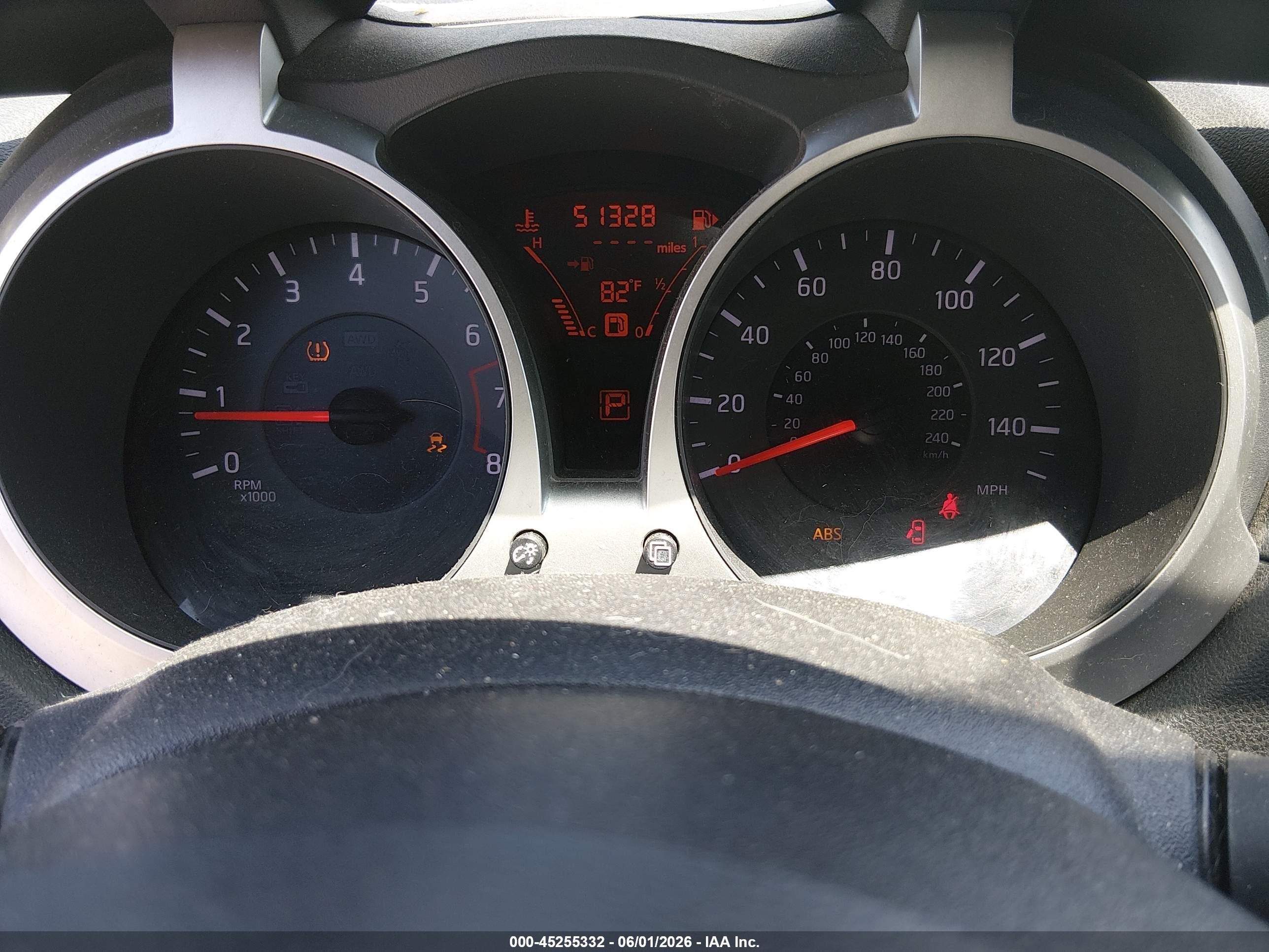 2013 Nissan Juke Sv White vin: JN8AF5MR7DT210046