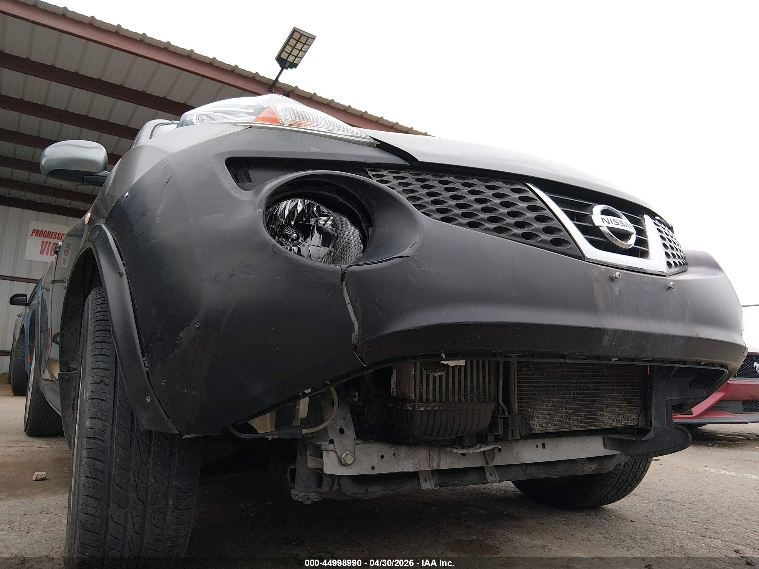 2013 Nissan Juke S Gray vin: JN8AF5MR7DT212489