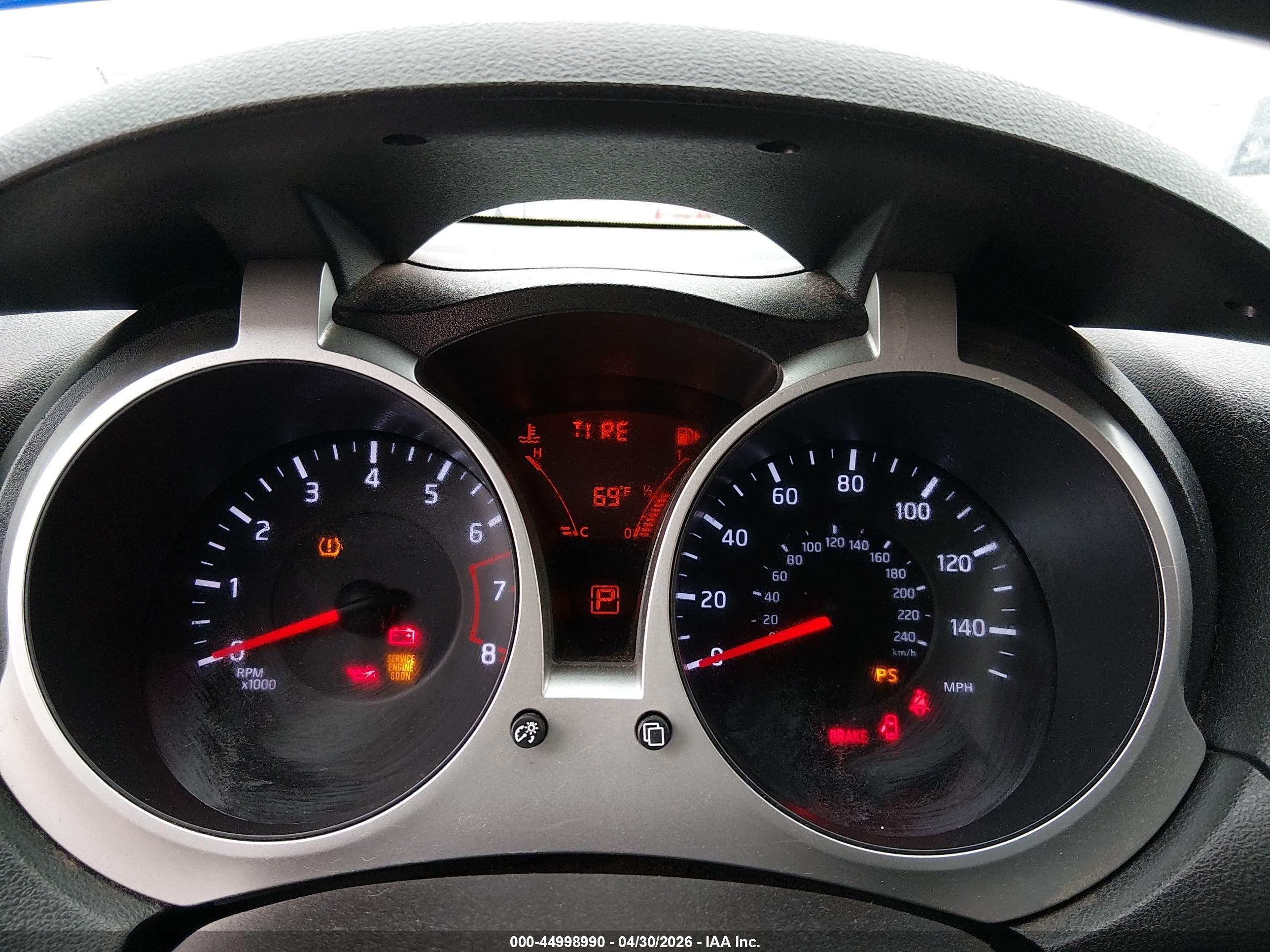 2013 Nissan Juke S Gray vin: JN8AF5MR7DT212489