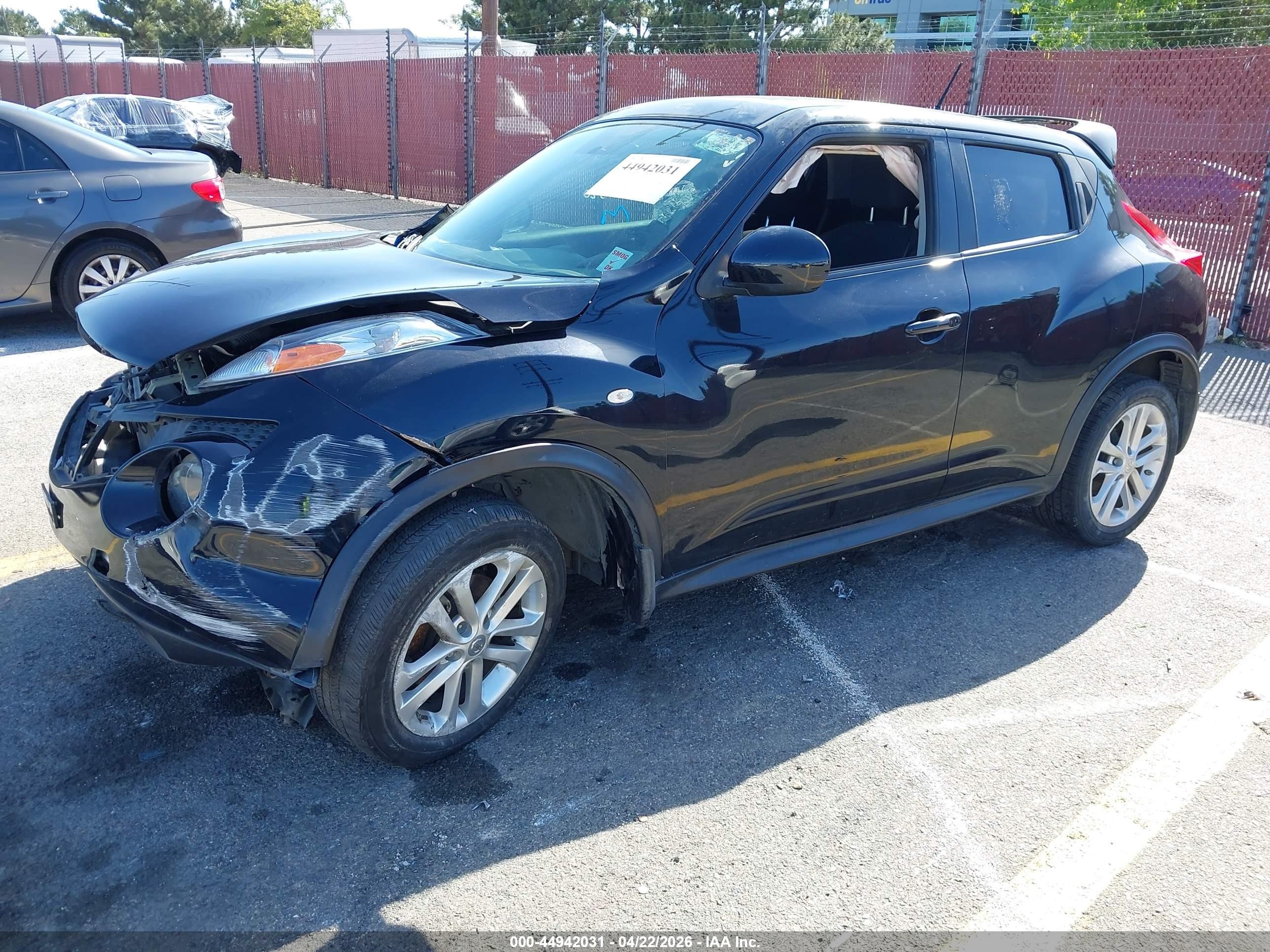 2013 Nissan Juke Sv Black vin: JN8AF5MR7DT214386