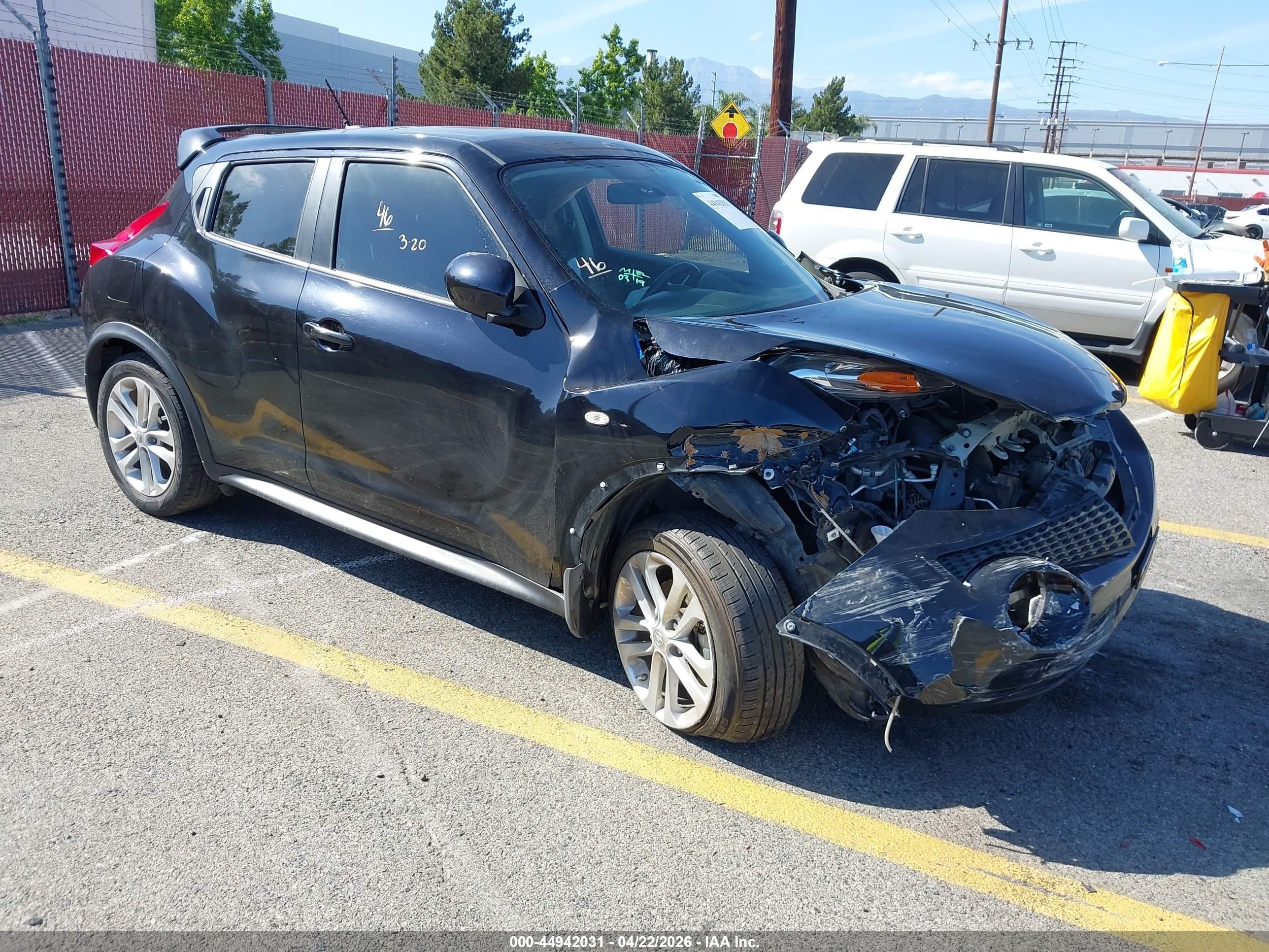 2013 Nissan Juke Sv Black vin: JN8AF5MR7DT214386